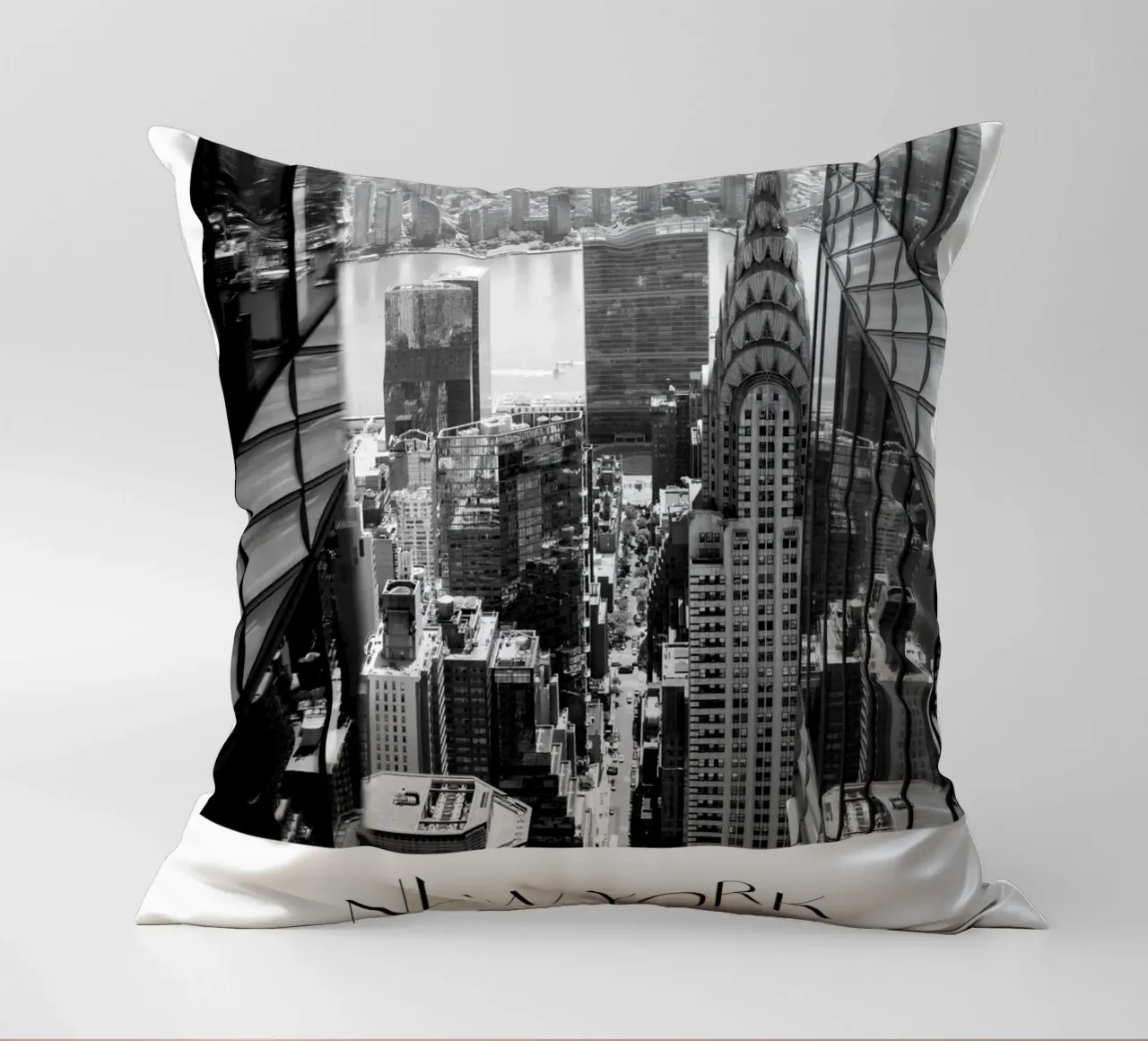 NEW YORK cuscino da Flo Klein