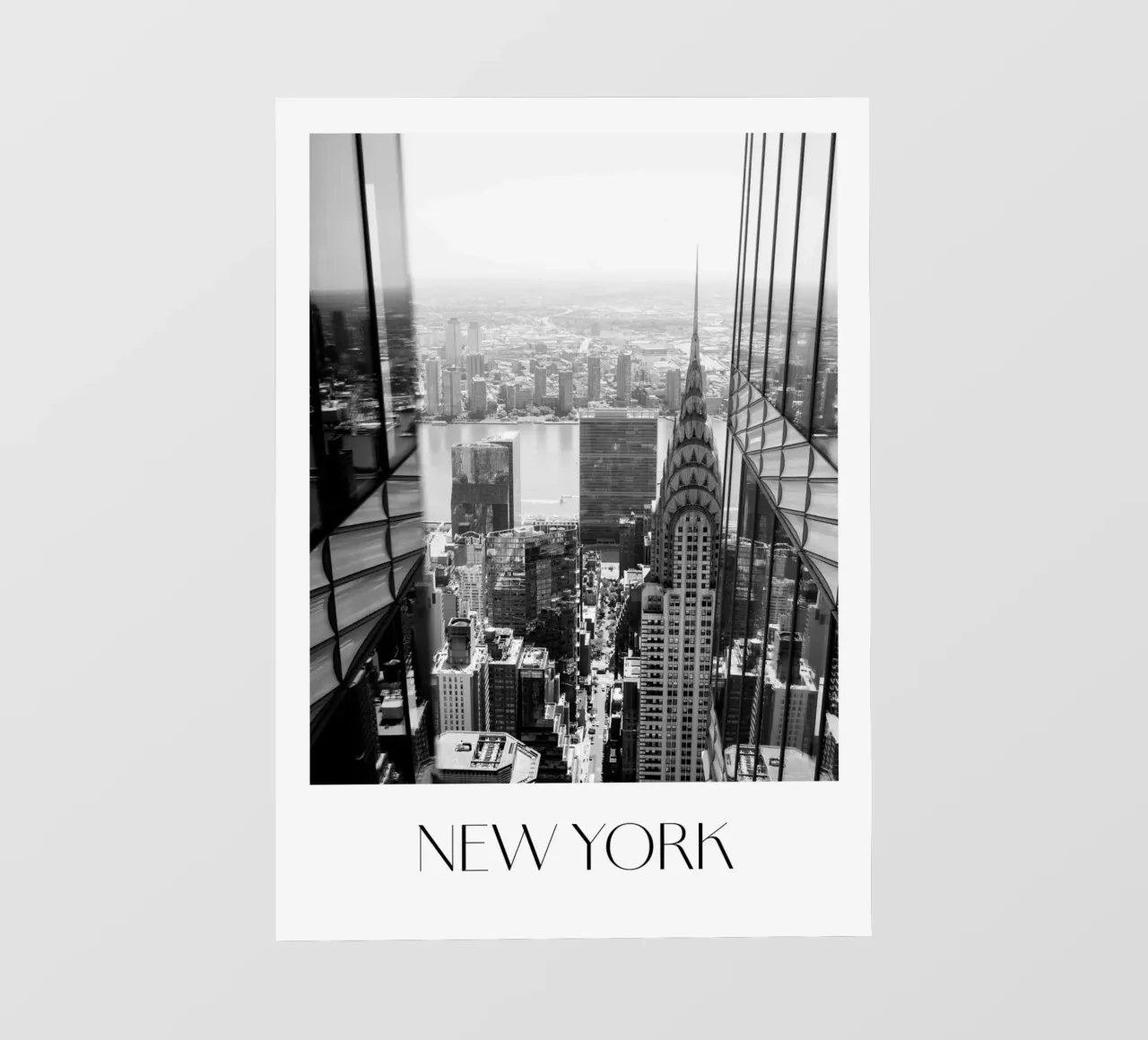 NEW YORK telo in pvc da Flo Klein
