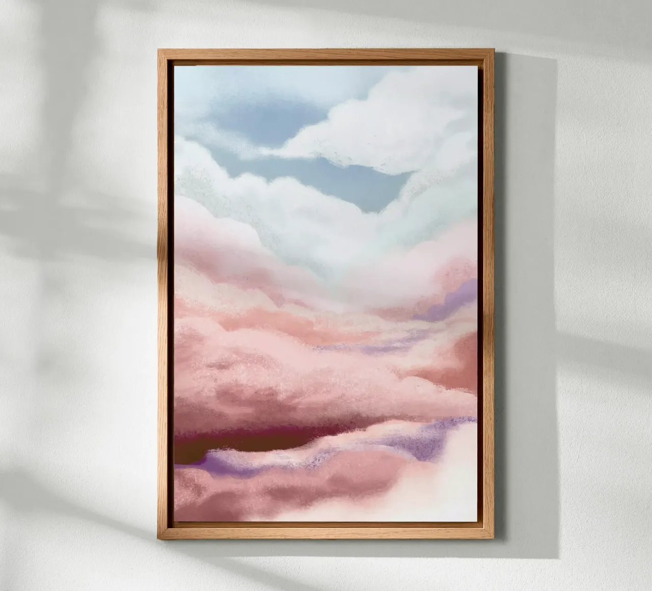 Cloudy Day tela con Cornice a cassetta da Goed Blauw