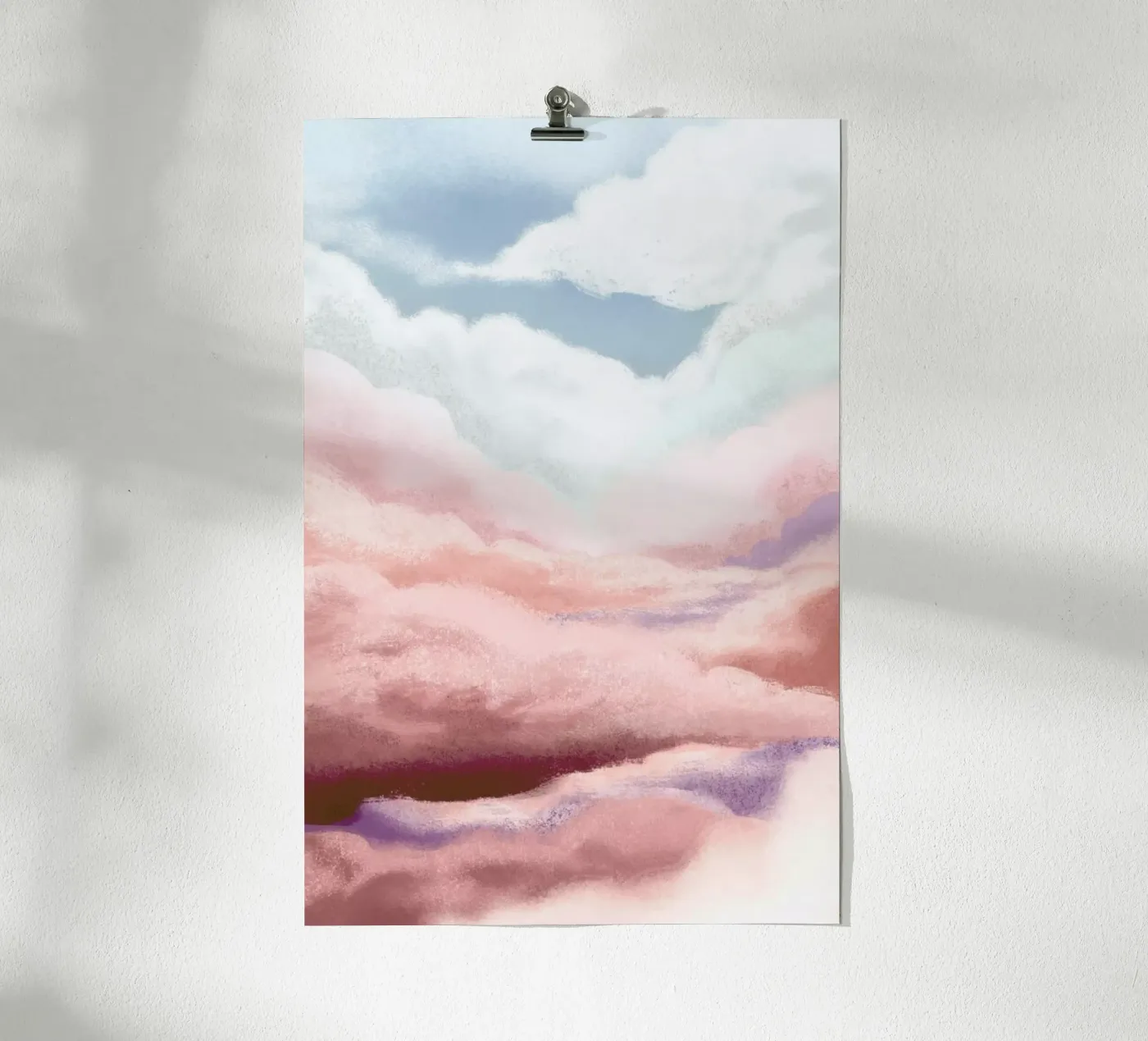 Cloudy Day poster de Goed Blauw