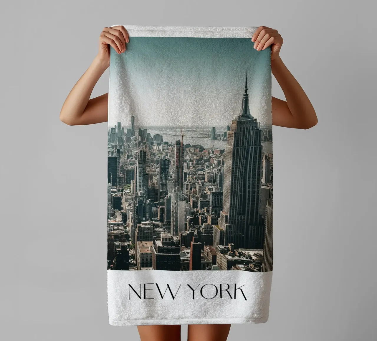 NEW YORK asciugamano da bagno da Flo Klein