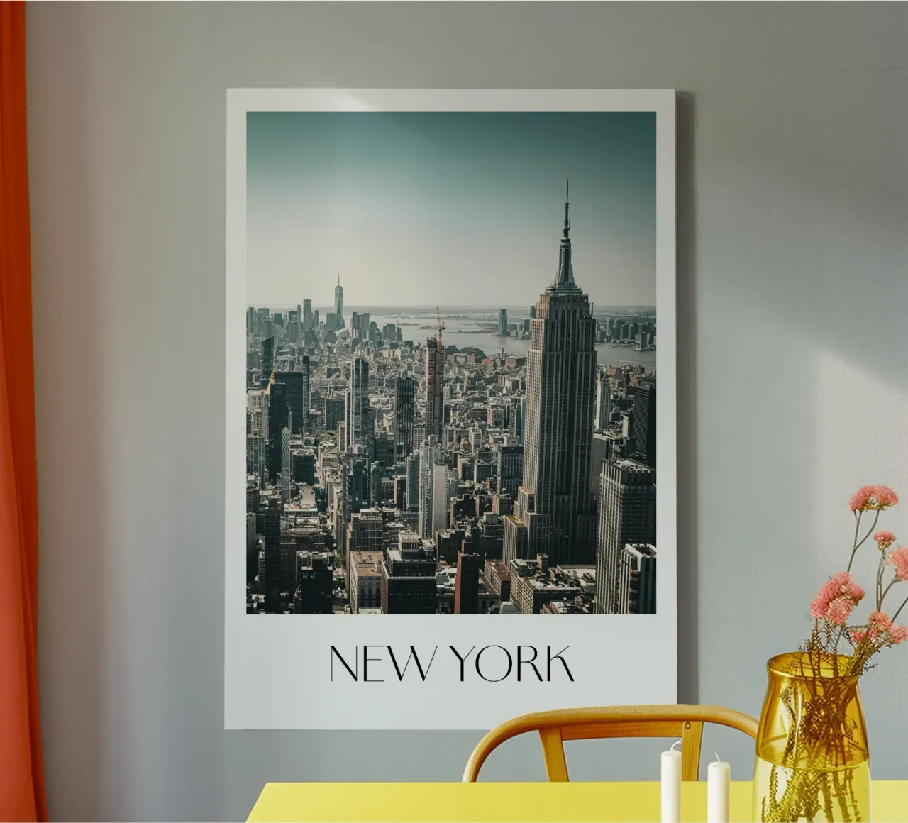NEW YORK canvas by Flo Klein