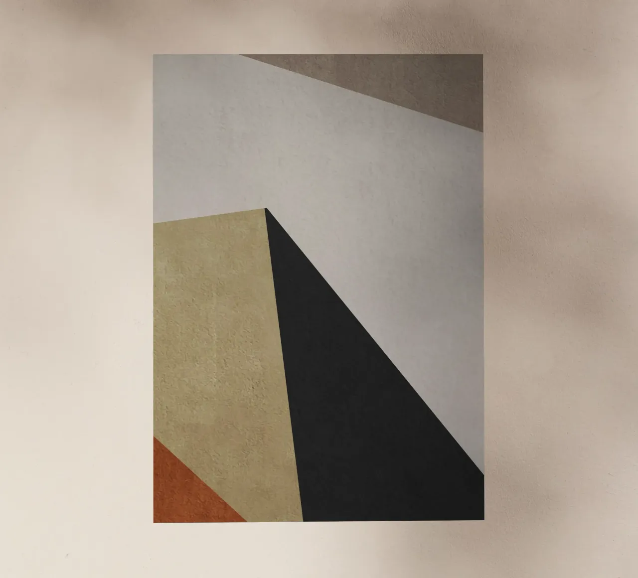 geometric art triangle 2 pellicola backlit da vintageshop