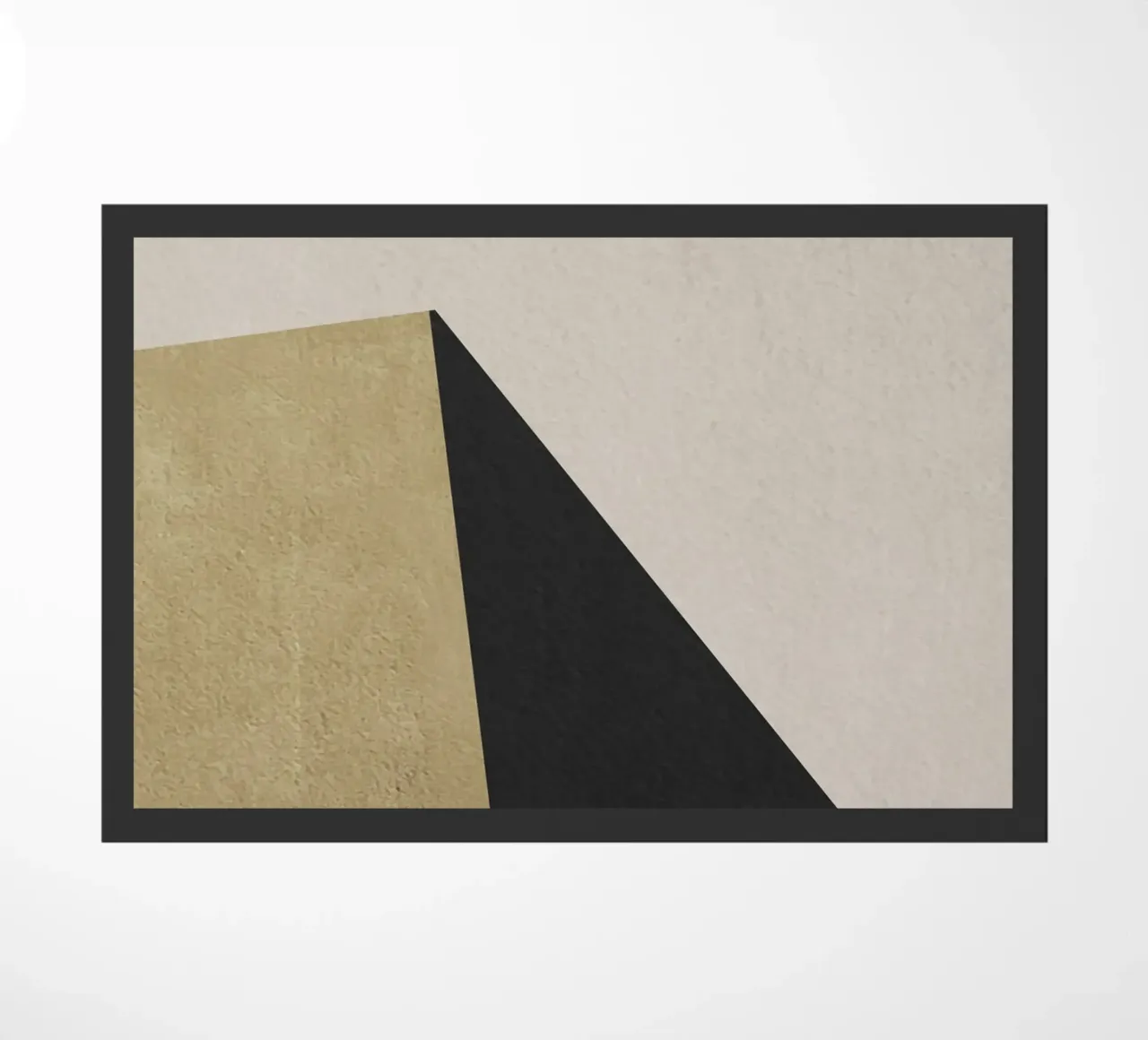geometric art triangle 2 zerbino da vintageshop