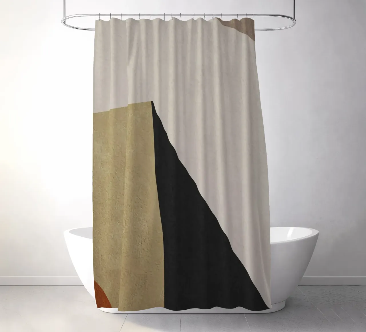 geometric art triangle 2 tenda da doccia da vintageshop