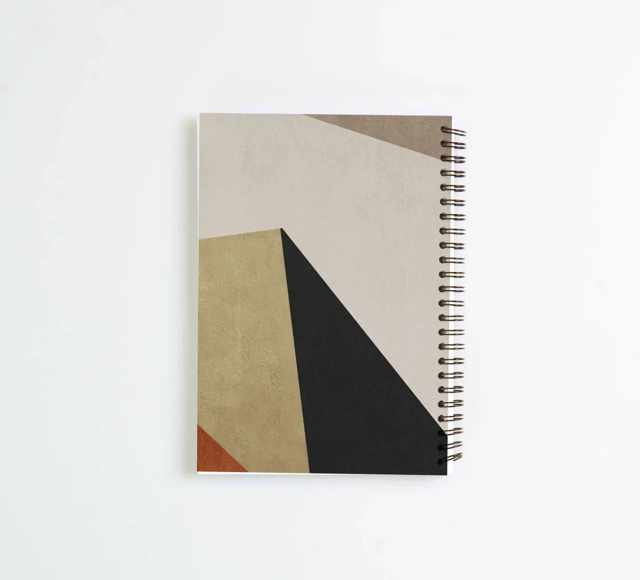 geometric art triangle 2 spiral notebook by vintageshop