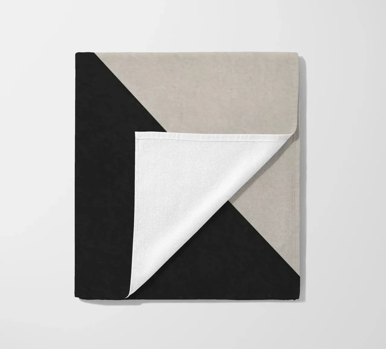 geometric art triangle 2 telo mare da vintageshop