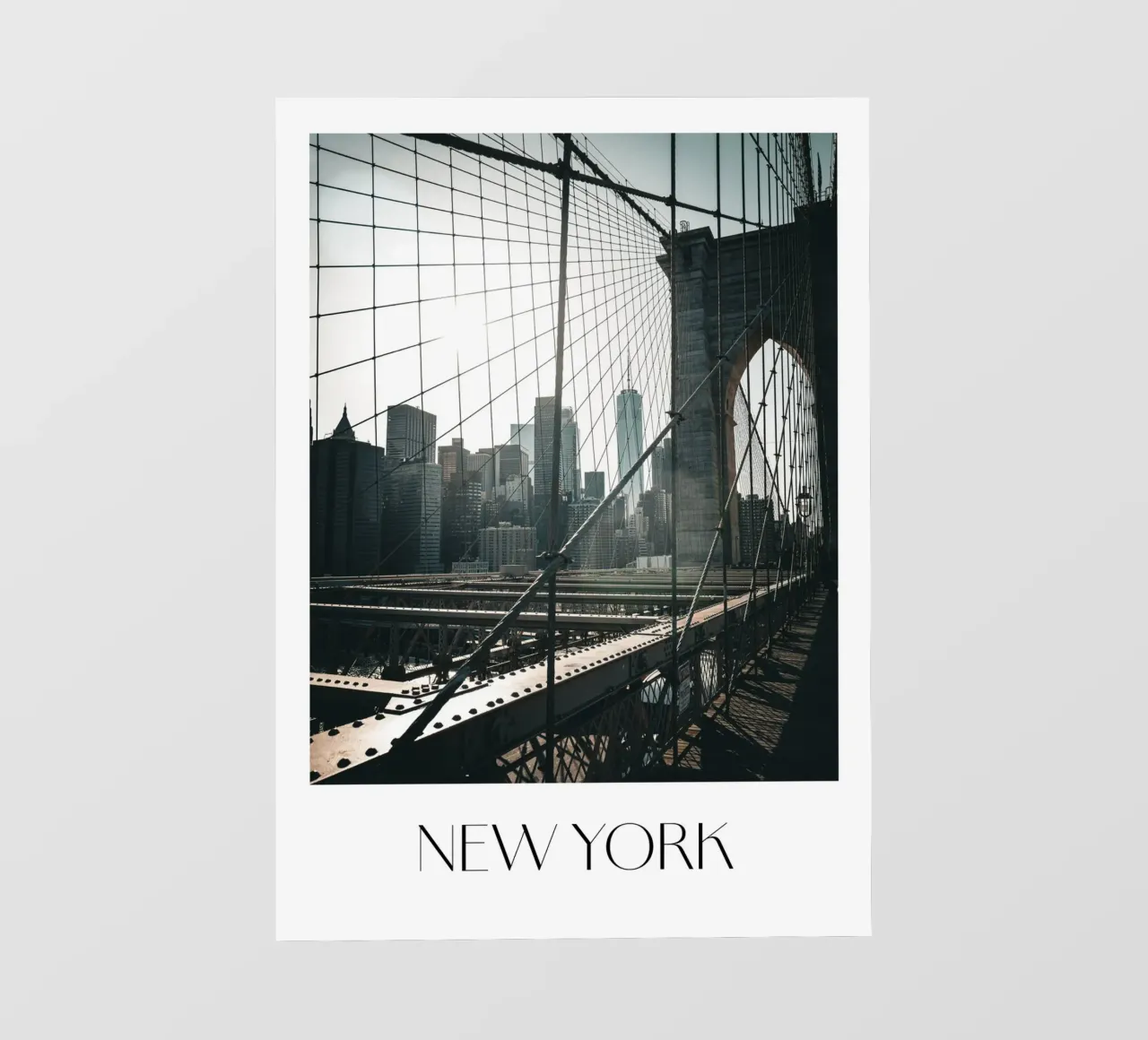 NEW YORK pellicola backlit da Flo Klein