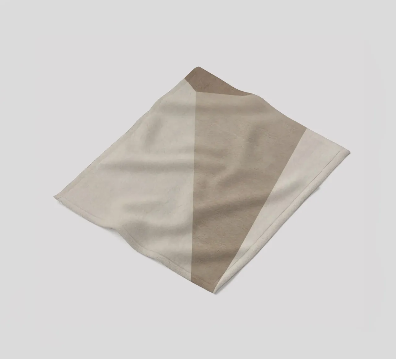 monochrome triangle geometric art coperta in pile da vintageshop