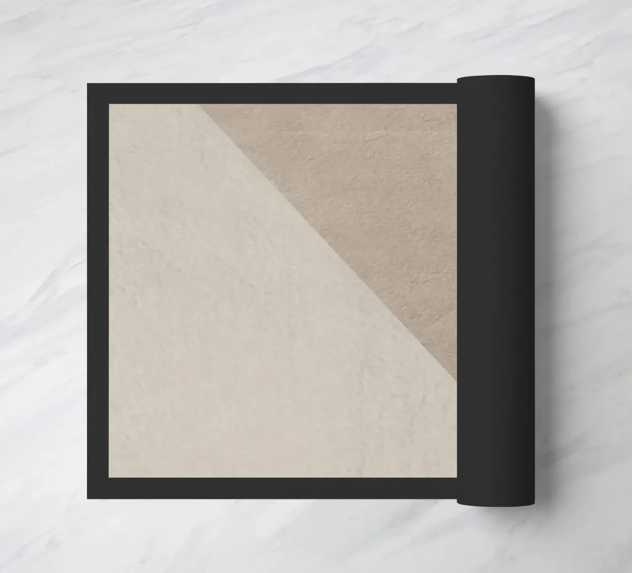 monochrome triangle geometric art zerbino da vintageshop