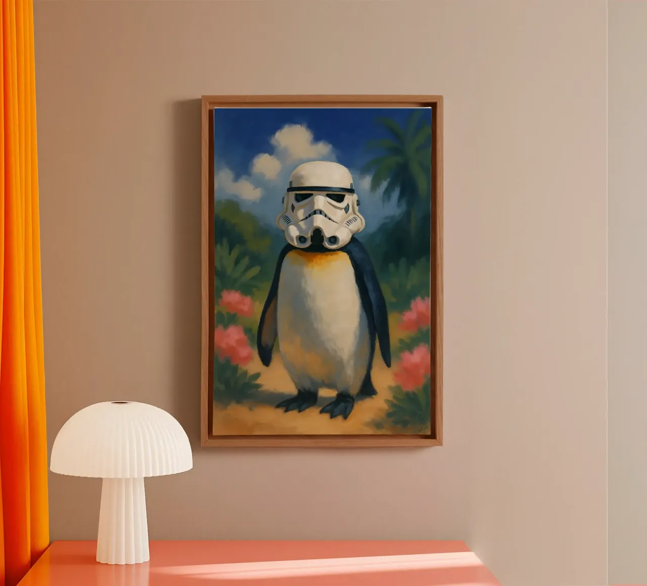 Ice Trooper tela con Cornice a cassetta da KUNSTstück