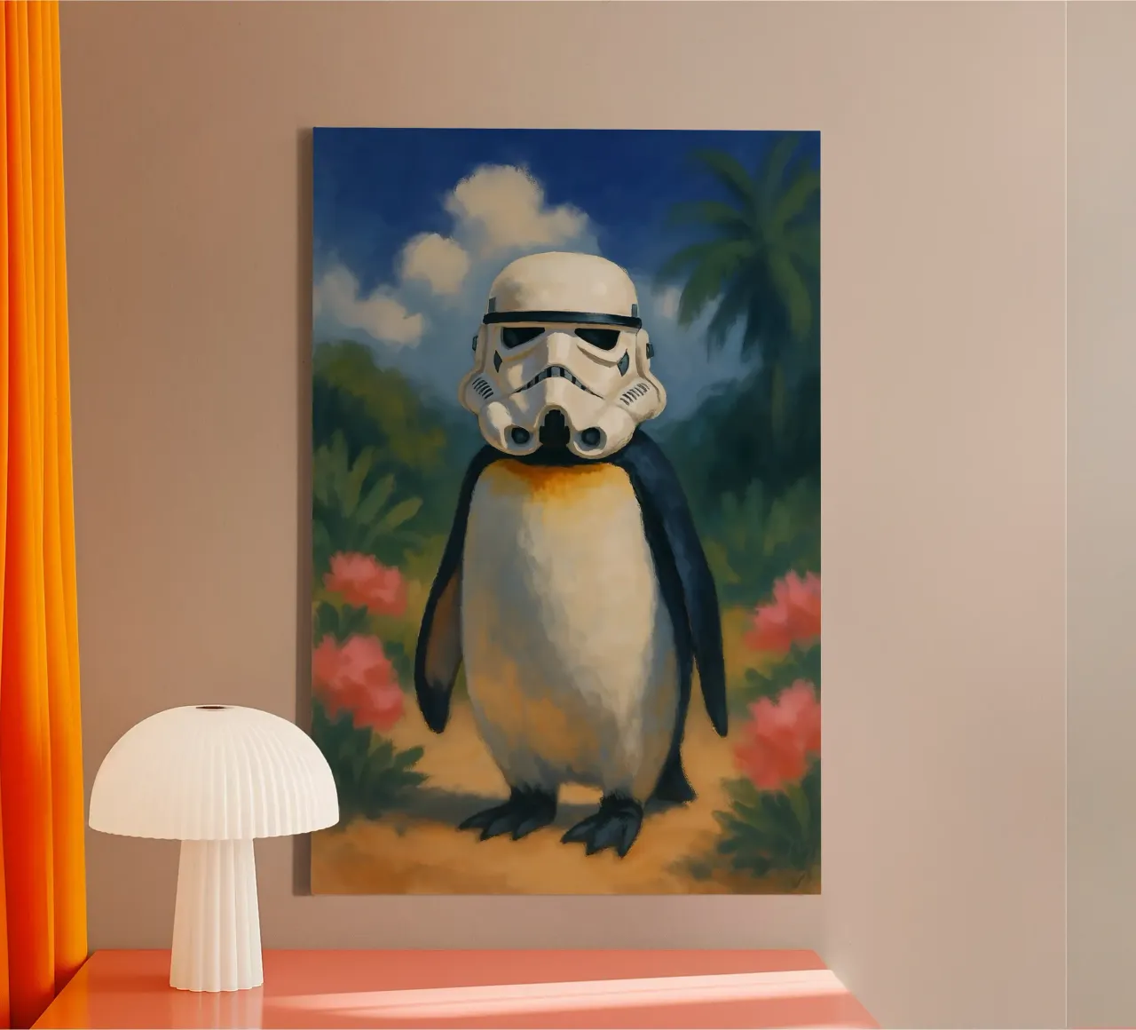 Ice Trooper tela con Cornice a cassetta da KUNSTstück