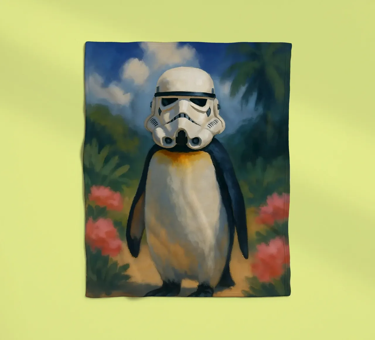 Ice Trooper Fleecedecke von KUNSTstück