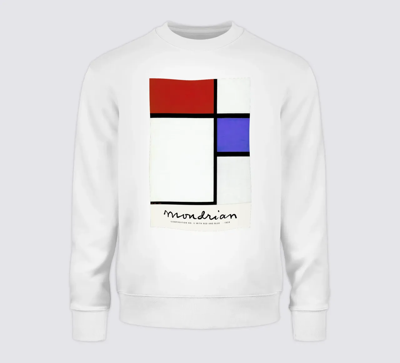 Mondrian – Signed Composition 4 felpa da Vintage by JUNIQE