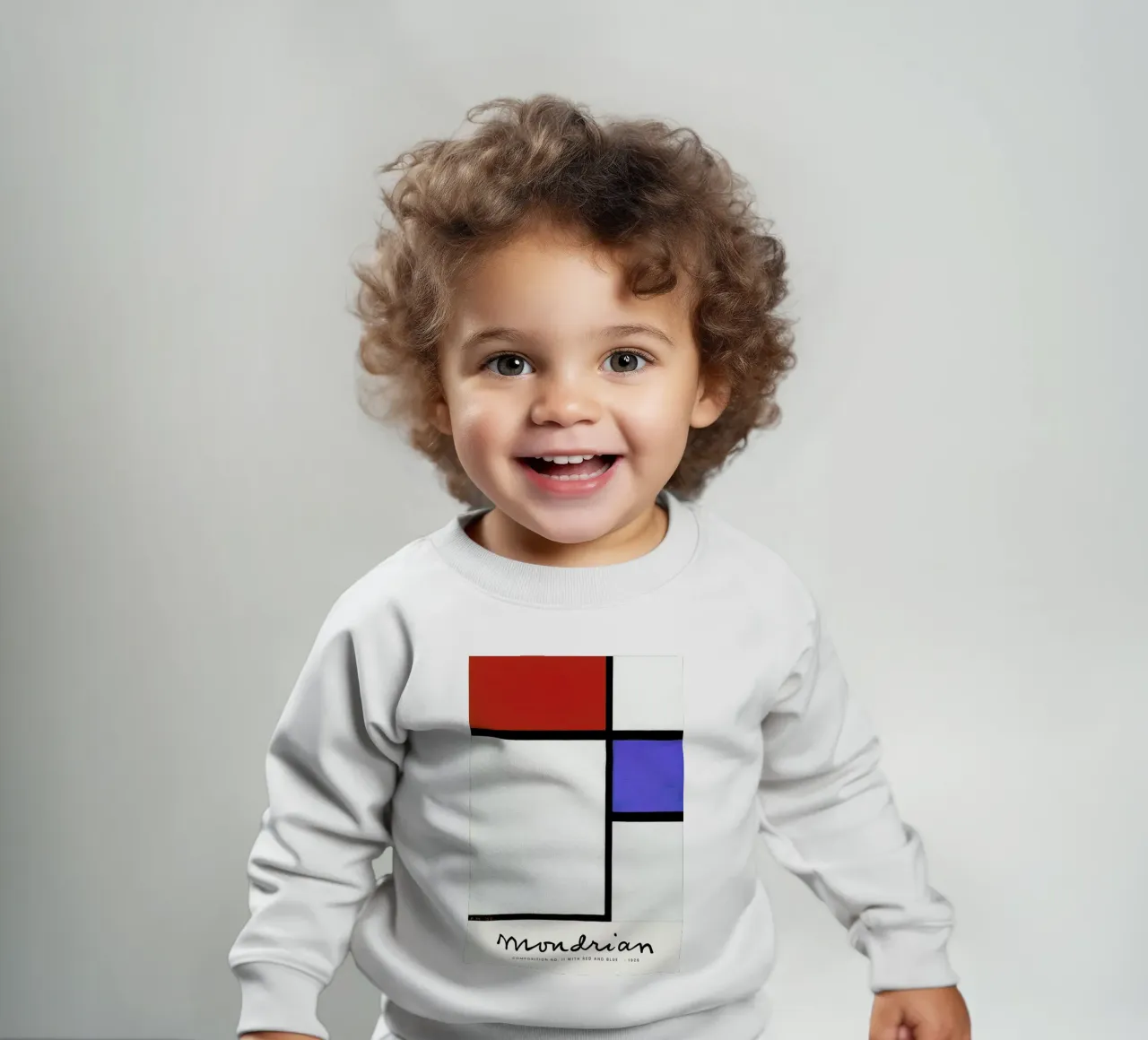 Mondrian – Signed Composition 4 felpa neonato da Vintage by JUNIQE