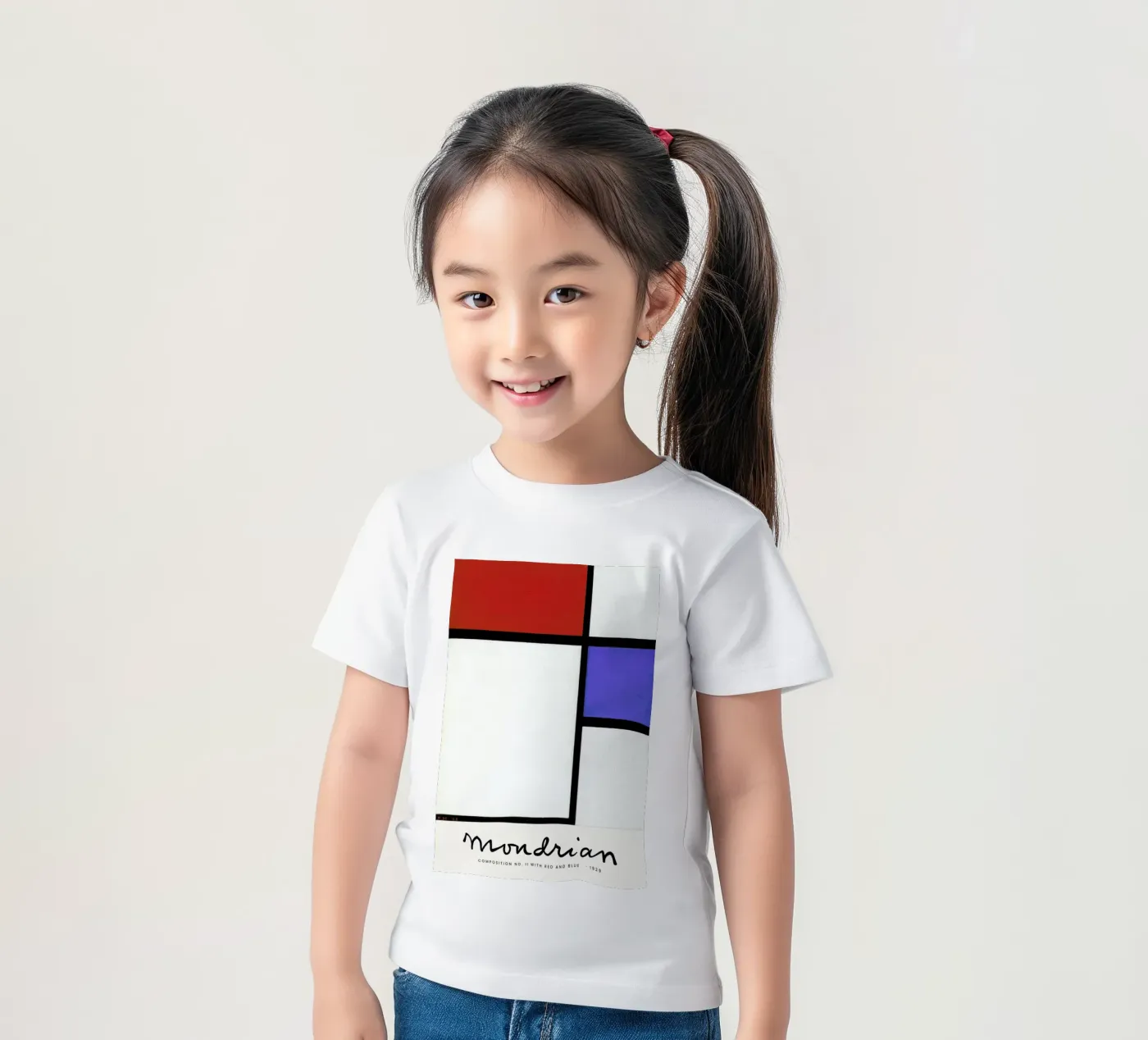 Mondrian – Signed Composition 4 t-shirt bambini da Vintage by JUNIQE