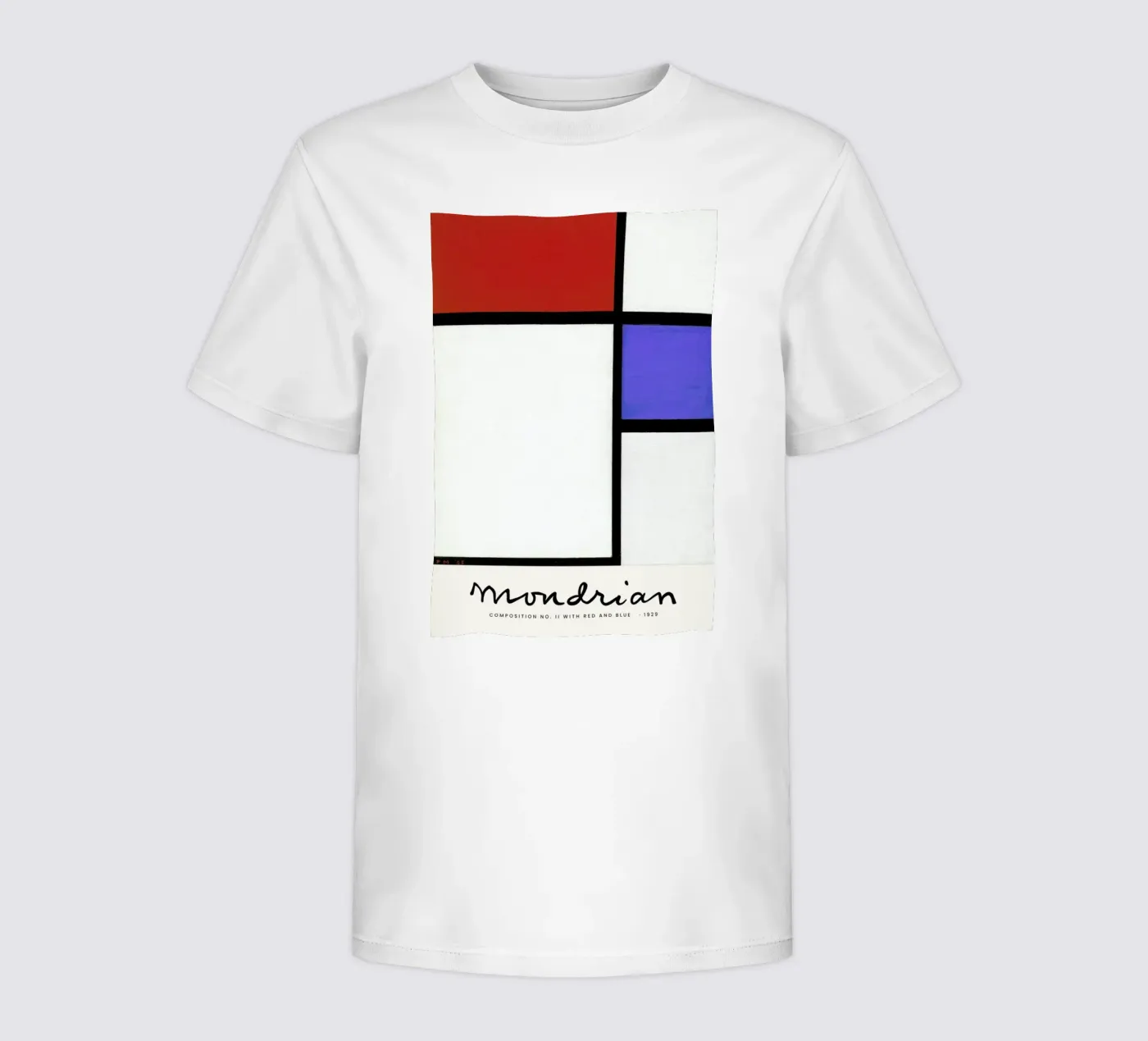 Mondrian – Signed Composition 4 kinder t-shirt van Vintage by JUNIQE
