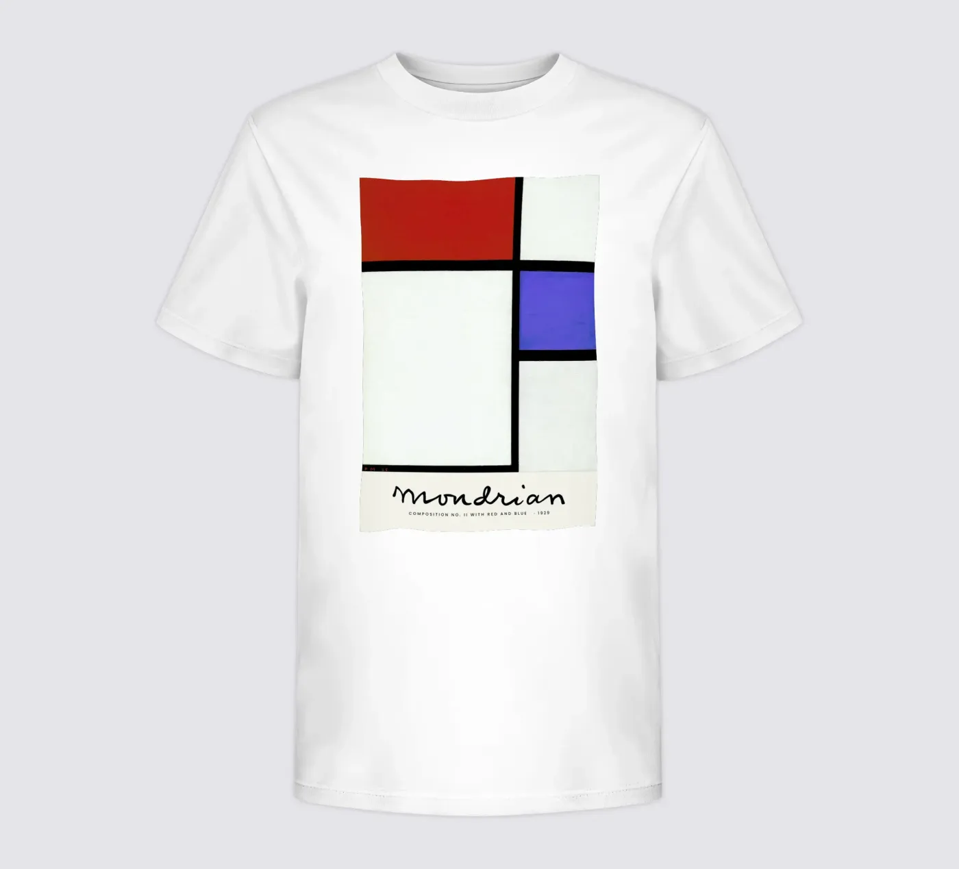 Mondrian – Signed Composition 4 kinder t-shirt van Vintage by JUNIQE