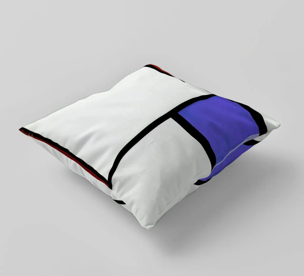 Mondrian – Signed Composition 4 cuscino da Vintage by JUNIQE