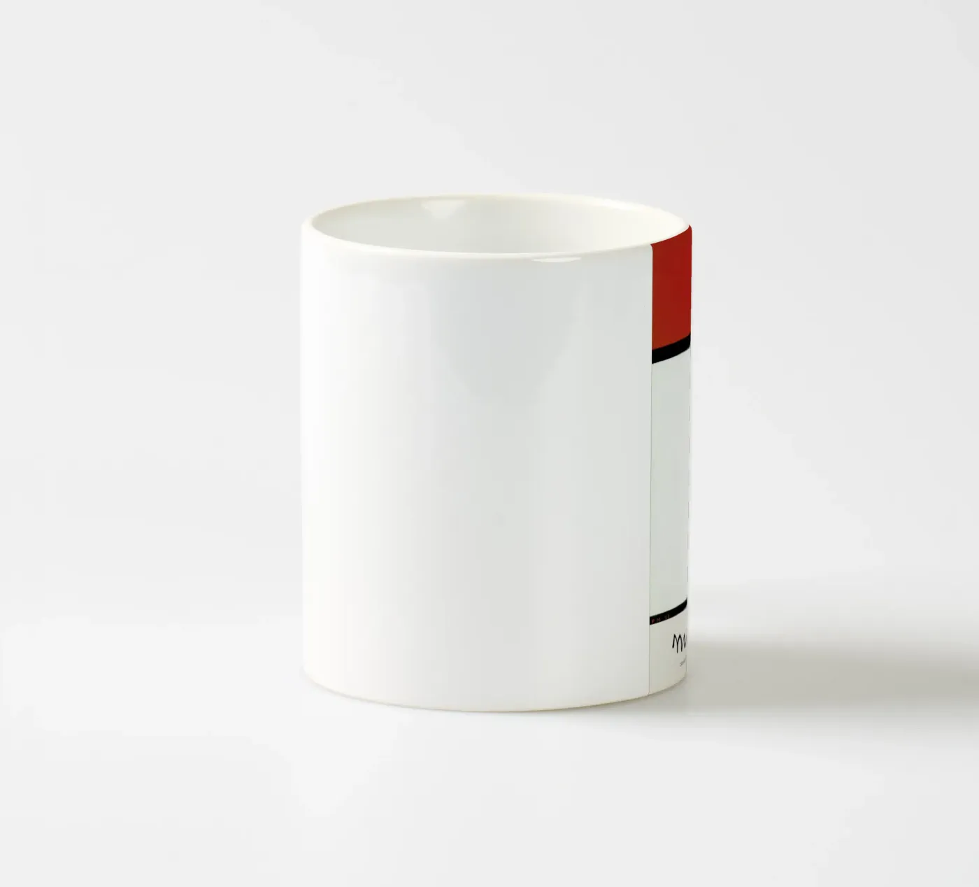 Mondrian – Signed Composition 4 ceramic mug by Vintage by JUNIQE