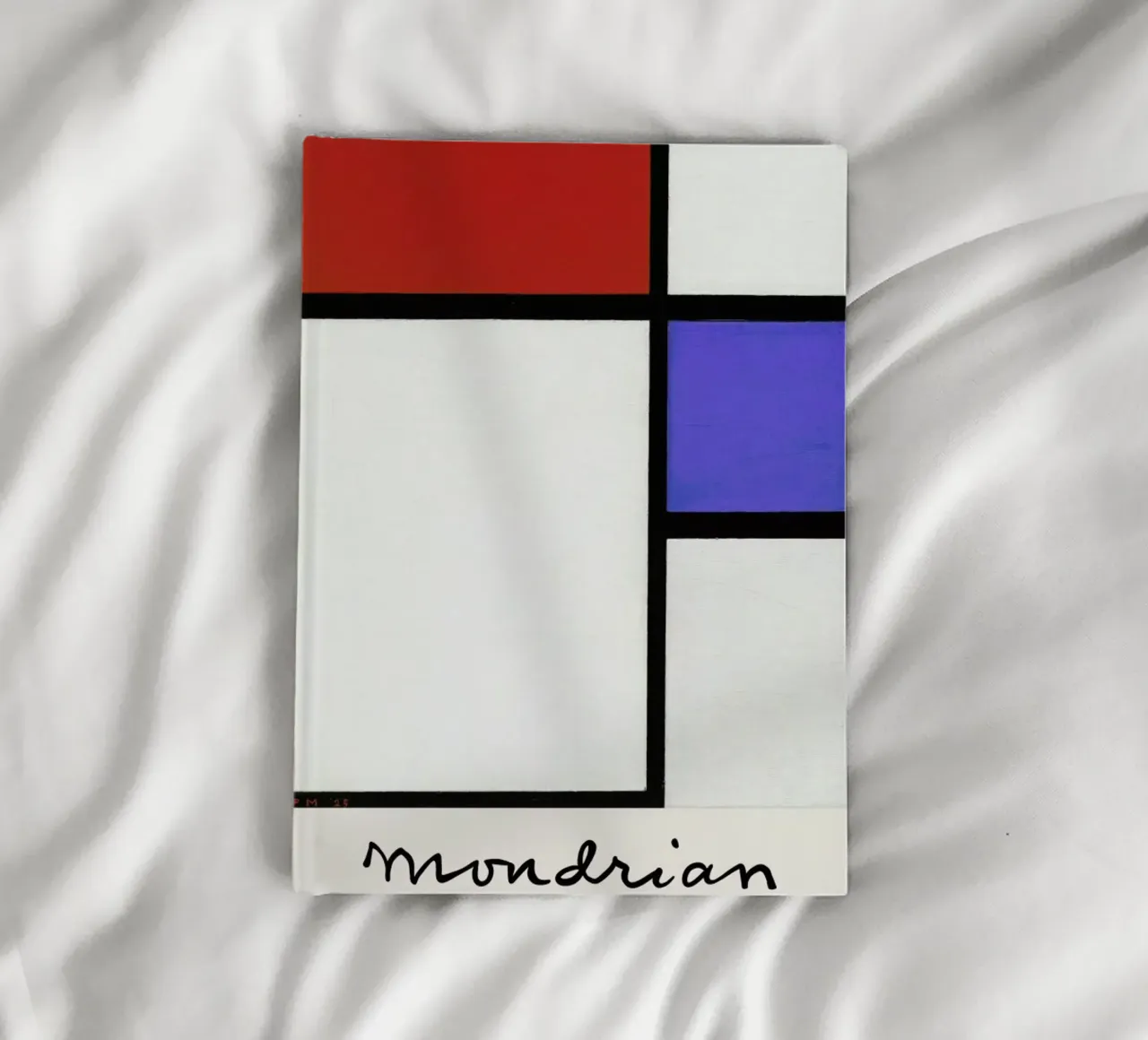 Mondrian – Signed Composition 4 notebook by Vintage by JUNIQE