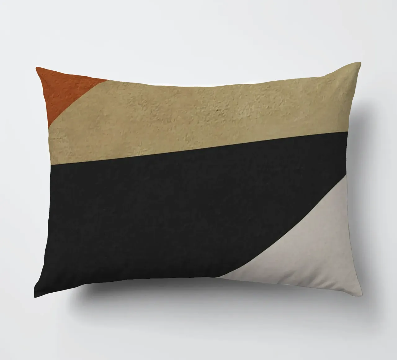 triangle geometric art cuscino da vintageshop