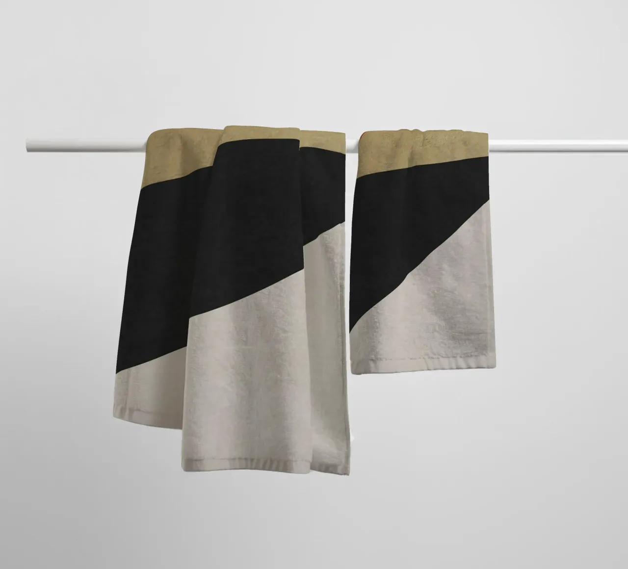 triangle geometric art asciugamano da bagno da vintageshop