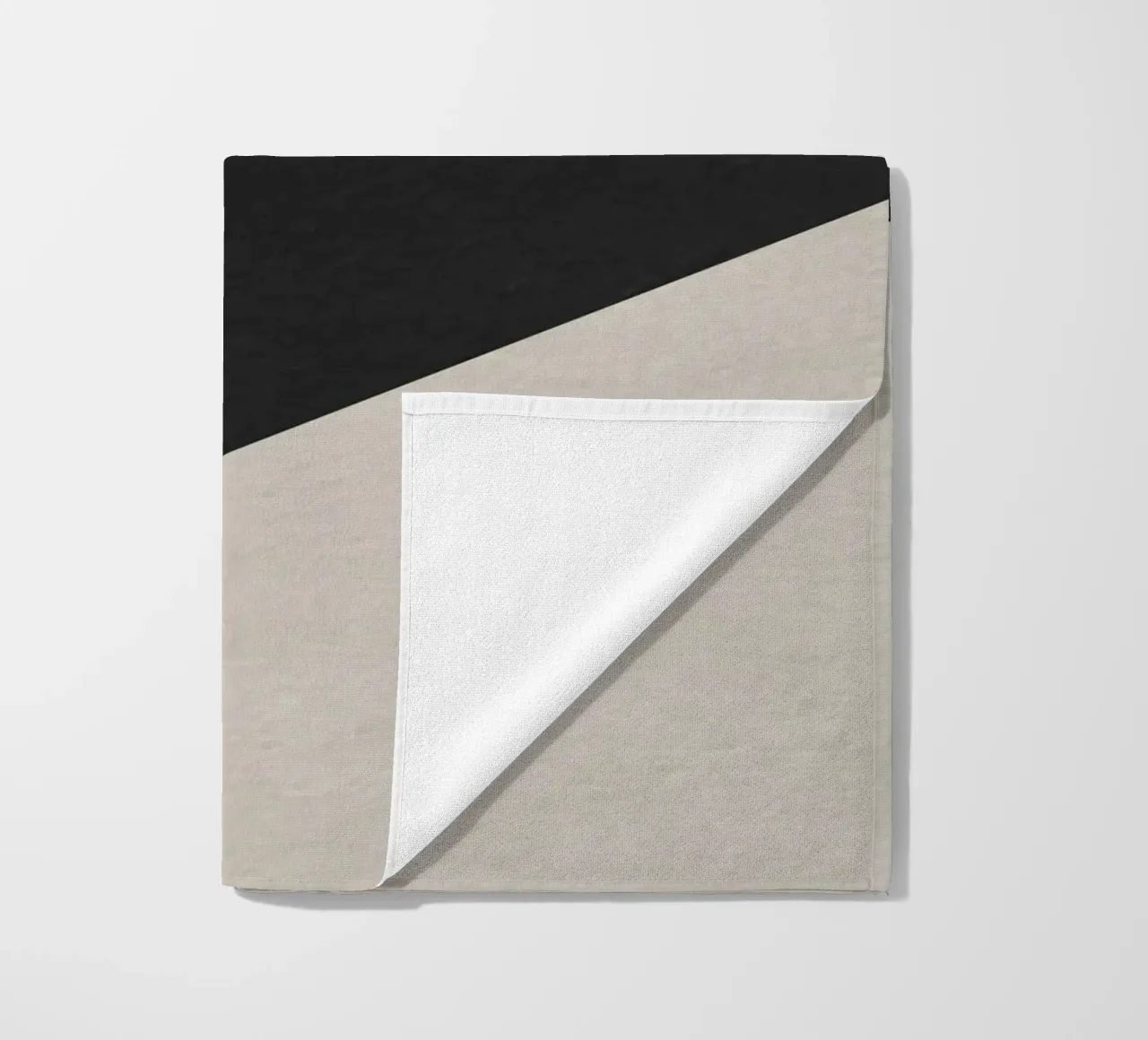 triangle geometric art telo mare da vintageshop