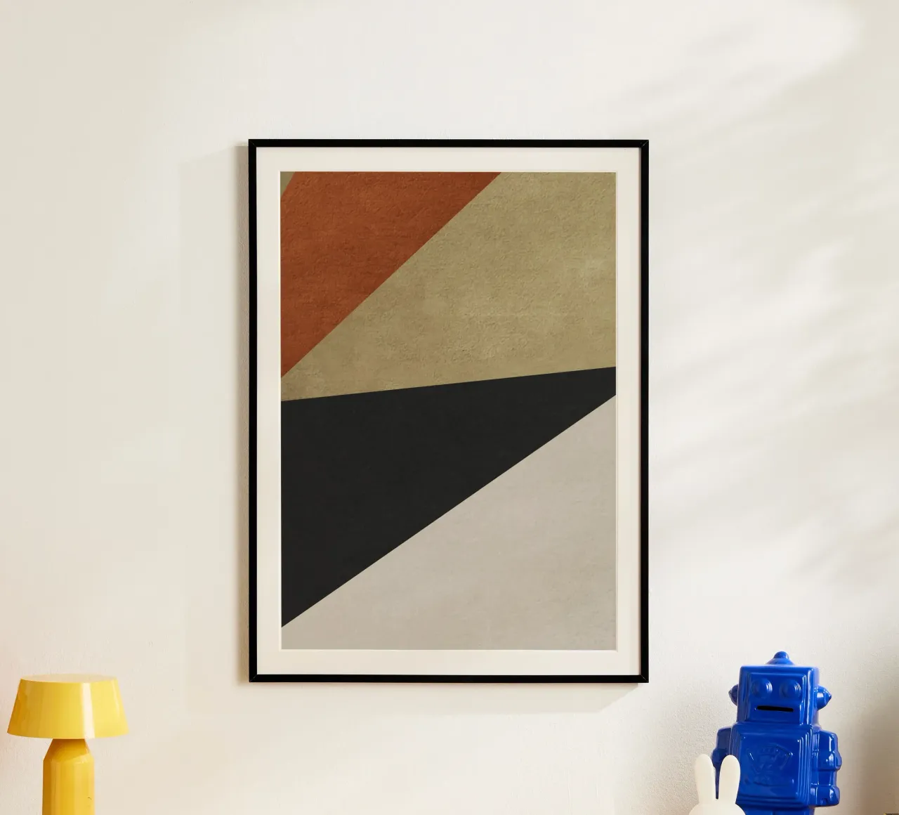 triangle geometric art carta hahnemühle da vintageshop