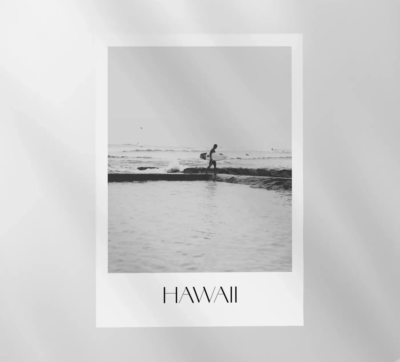 Surfer pellicola backlit da Flo Klein Gallery