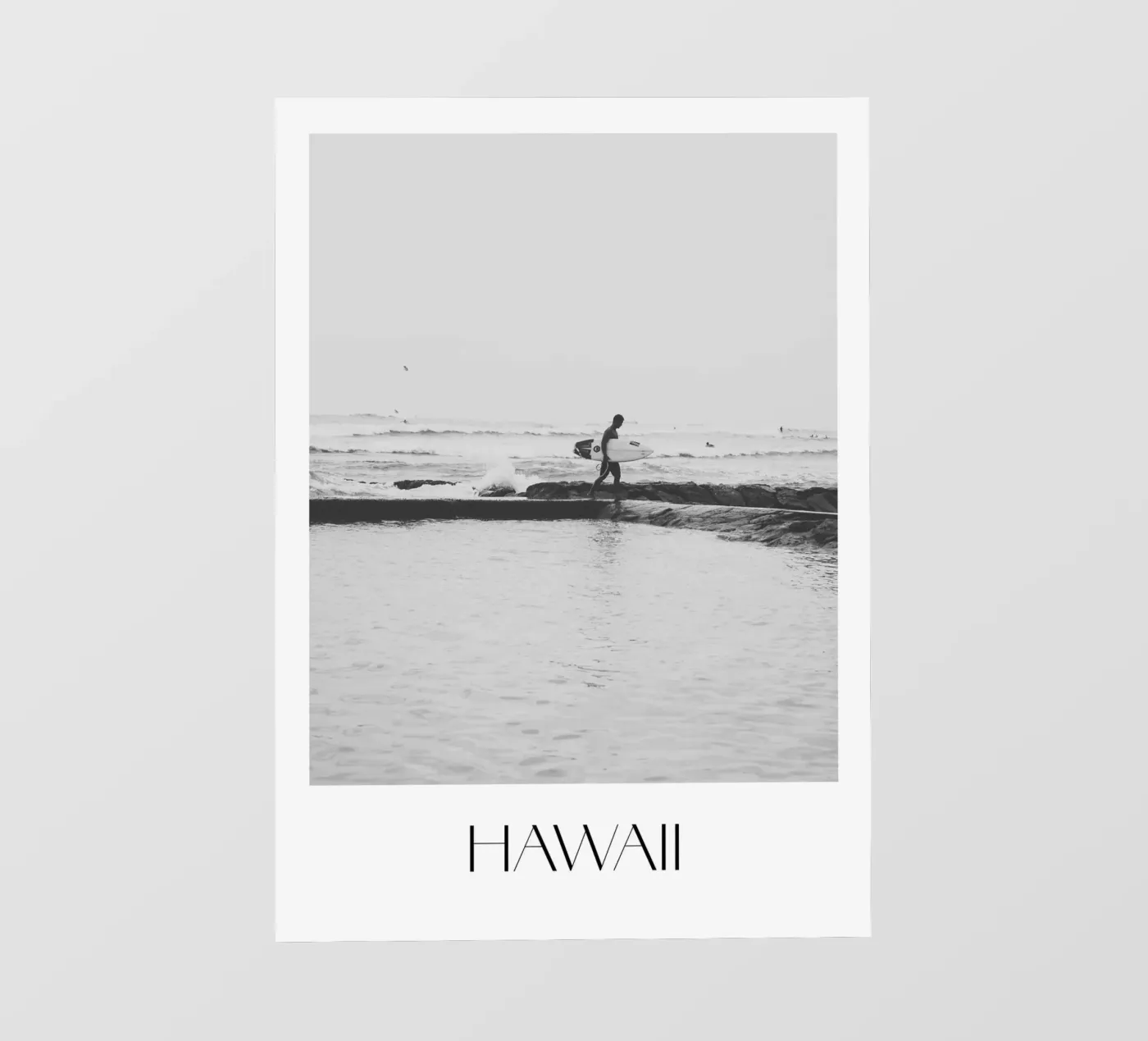 Surfer pellicola backlit da Flo Klein Gallery