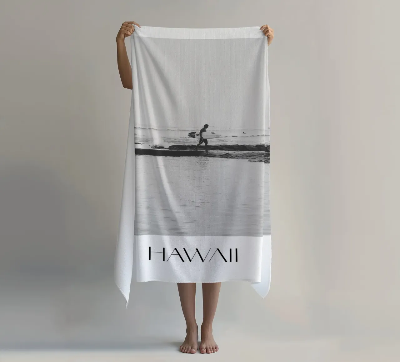 Surfer telo mare da Flo Klein