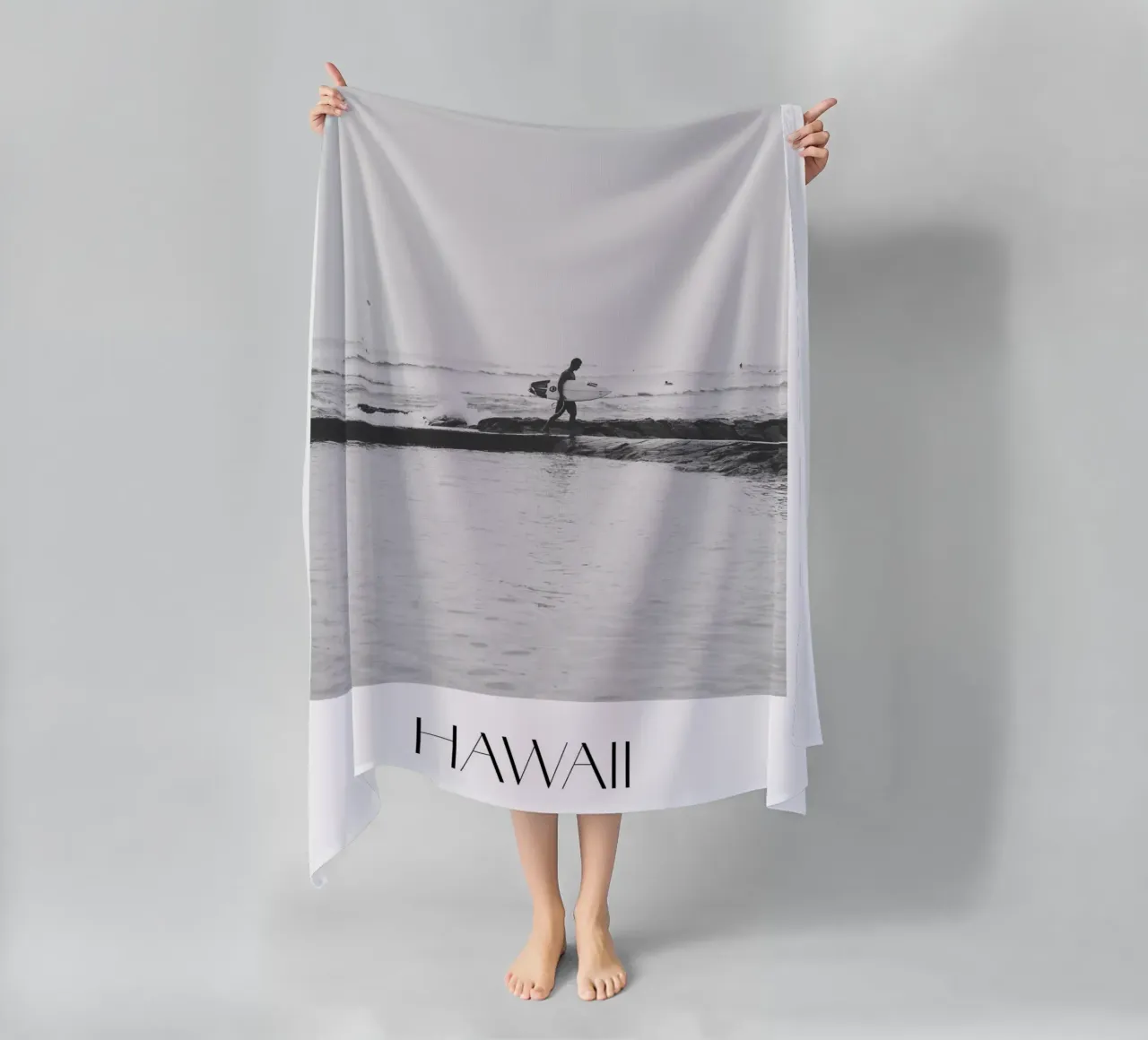 Surfer telo mare da Flo Klein