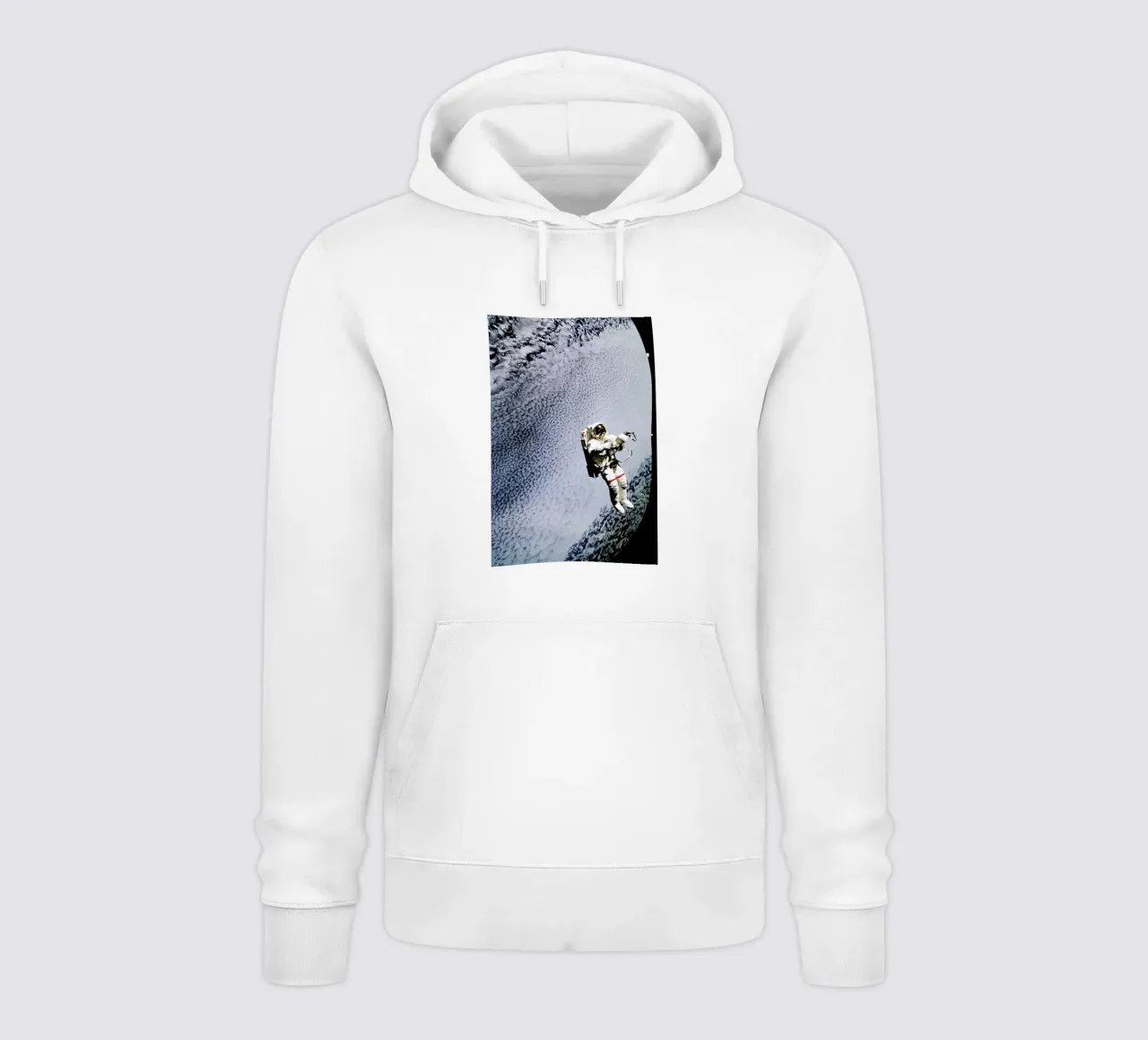 Astronaut in Space felpa con cappuccio da Vintage by JUNIQE