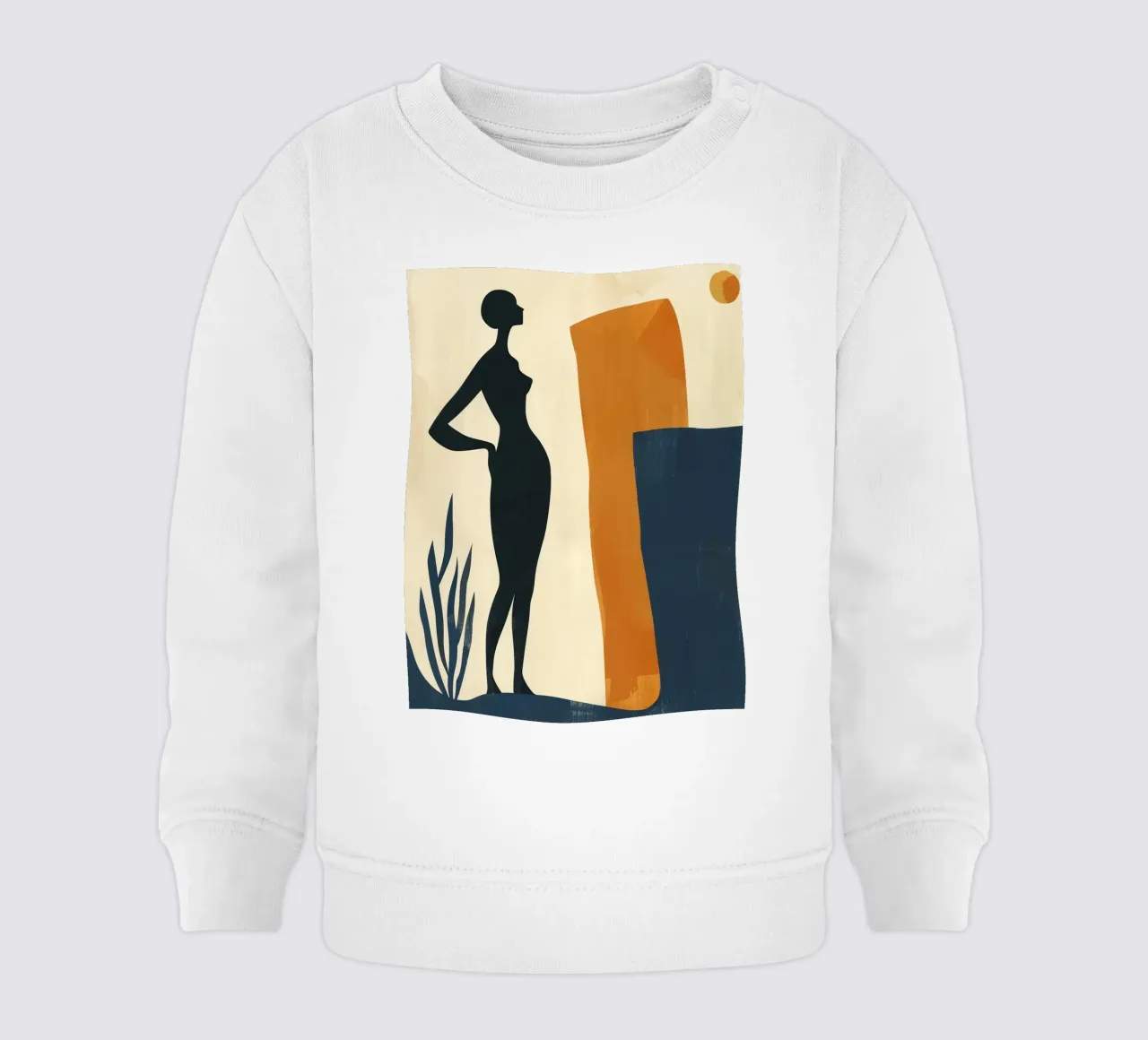 Modern Muses I – Whisper of Form felpa neonato da michi