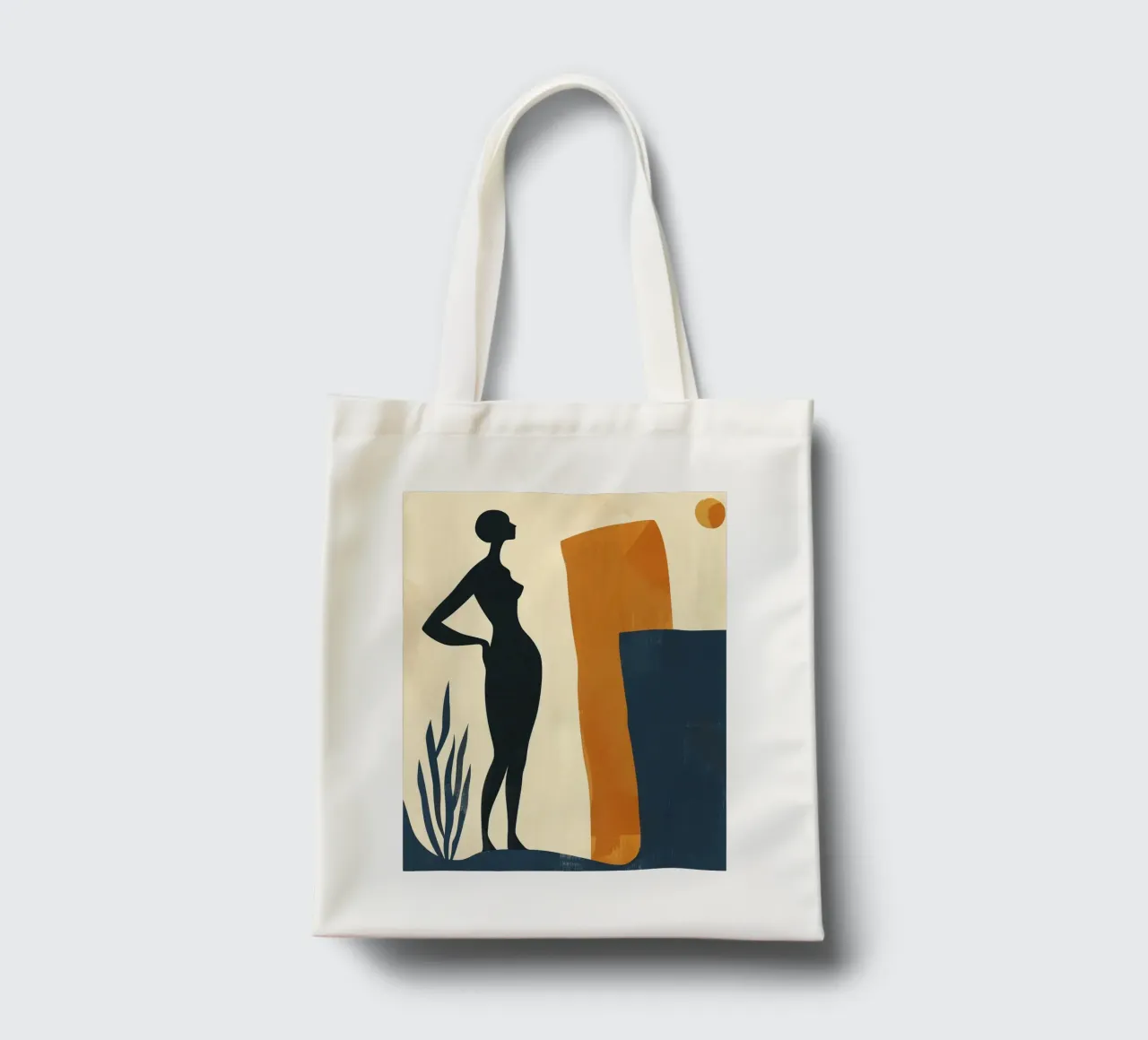 Modern Muses I – Whisper of Form borsa in juta da michi