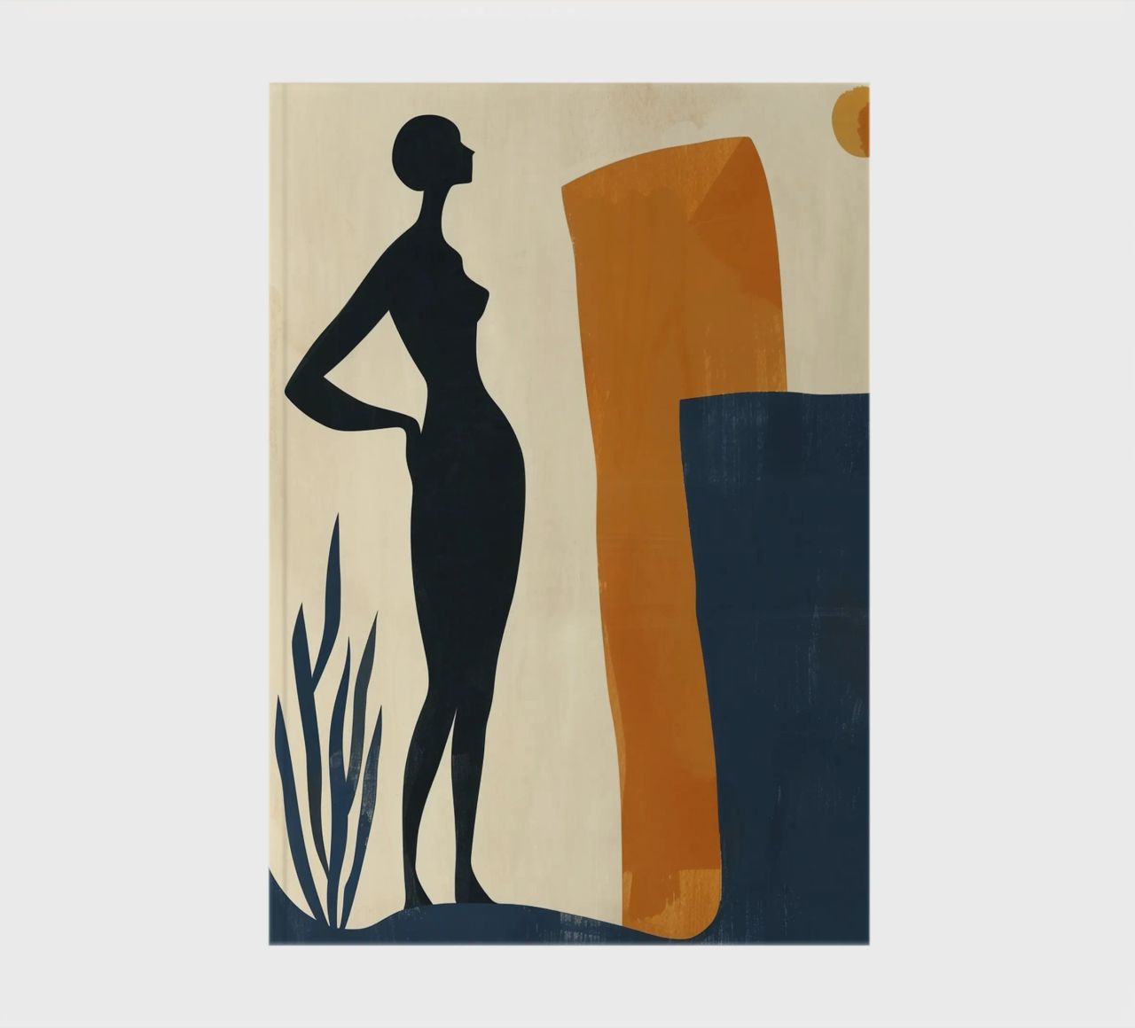 Modern Muses I – Whisper of Form notebook by michi