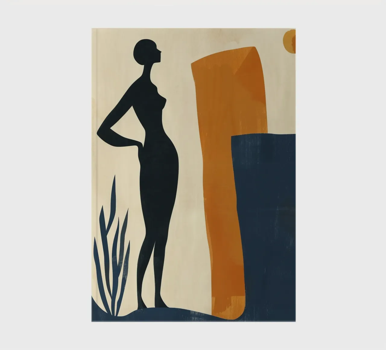 Modern Muses I – Whisper of Form Notizbuch von michi