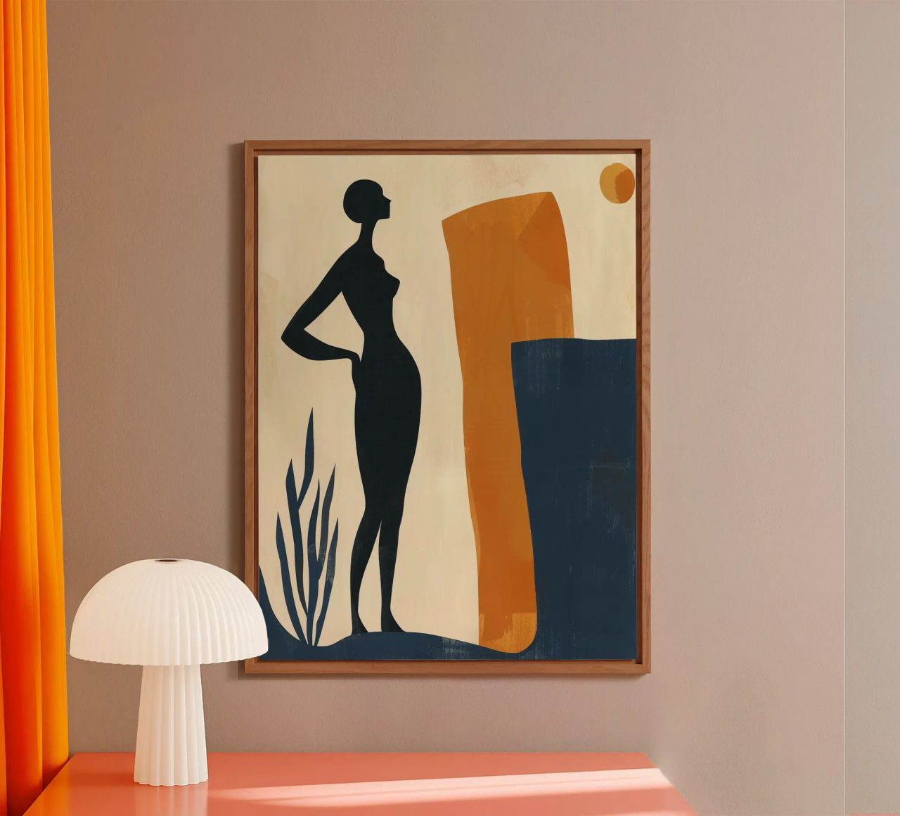 Modern Muses I – Whisper of Form alluminio dibond da michi