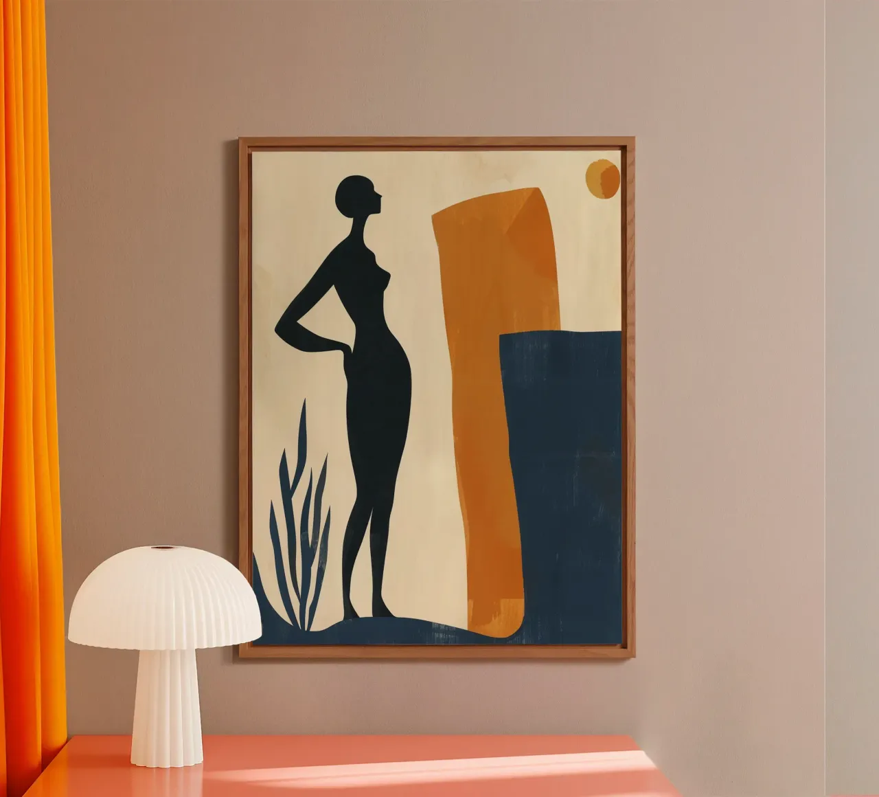 Modern Muses I – Whisper of Form Alu-Dibond von michi