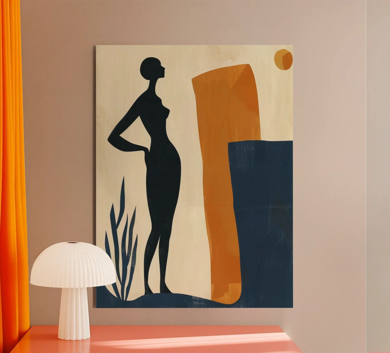 Modern Muses I – Whisper of Form alluminio dibond da michi