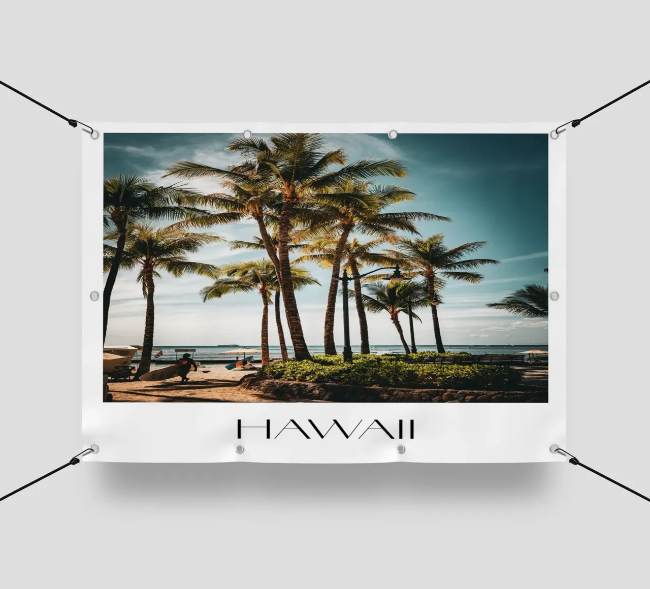 Hawaii telo in pvc da Flo Klein