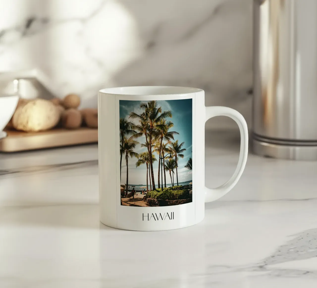Hawaii tazza in ceramica da Flo Klein