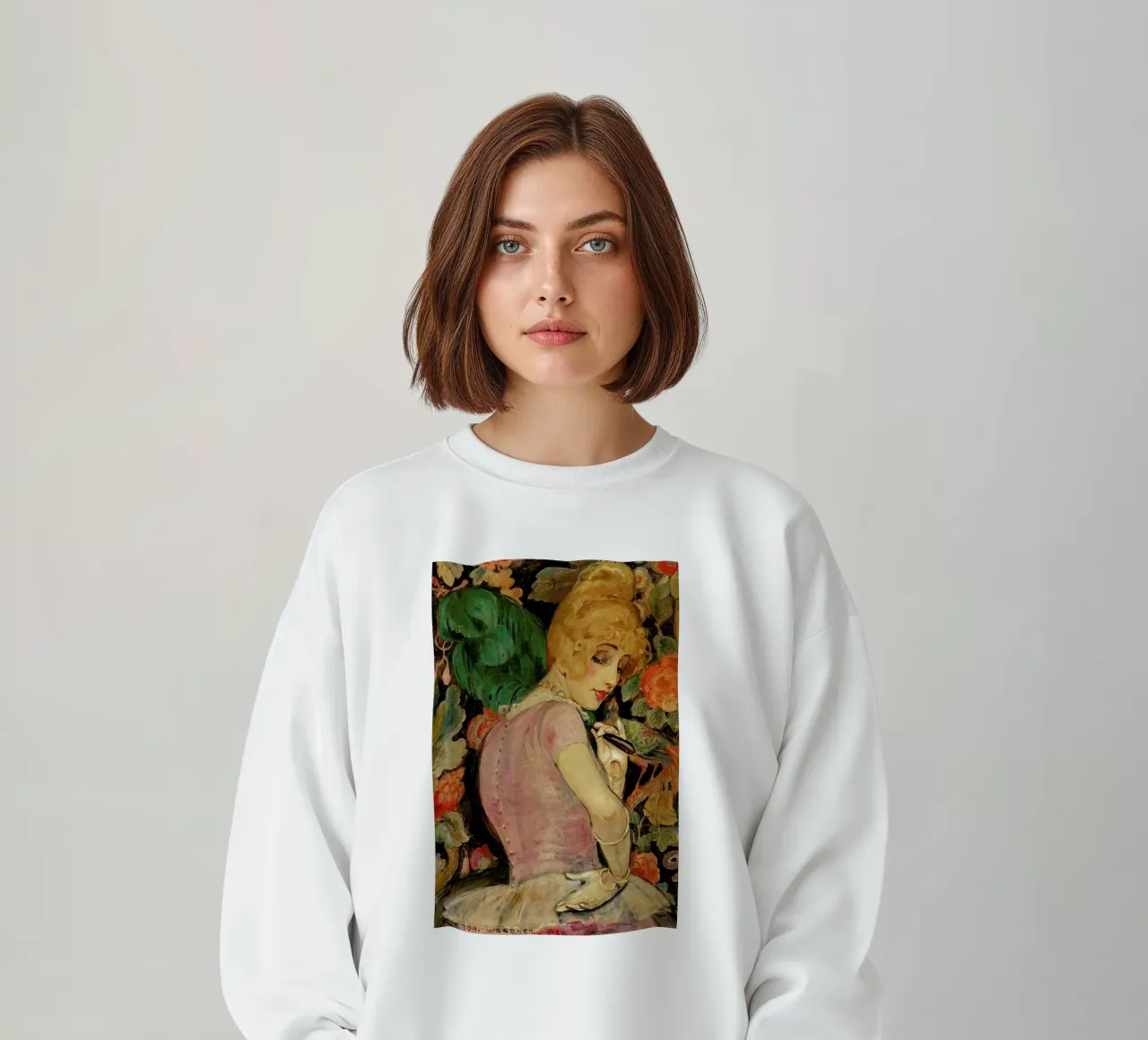 Gerda Wegener - Portrait of Lili Elbe felpa da Vintage by JUNIQE