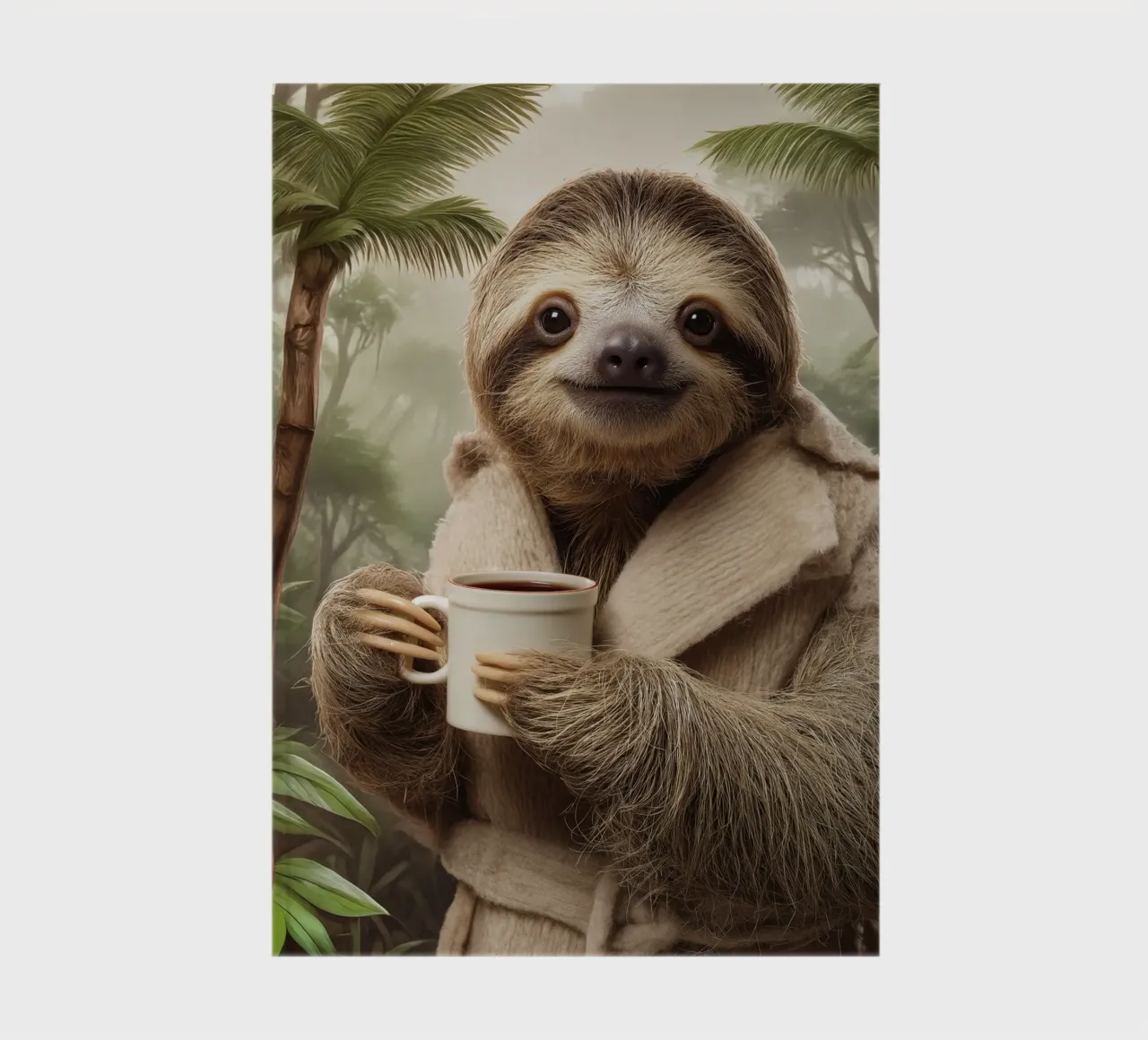 Coffee sloth notebook by SlothStella