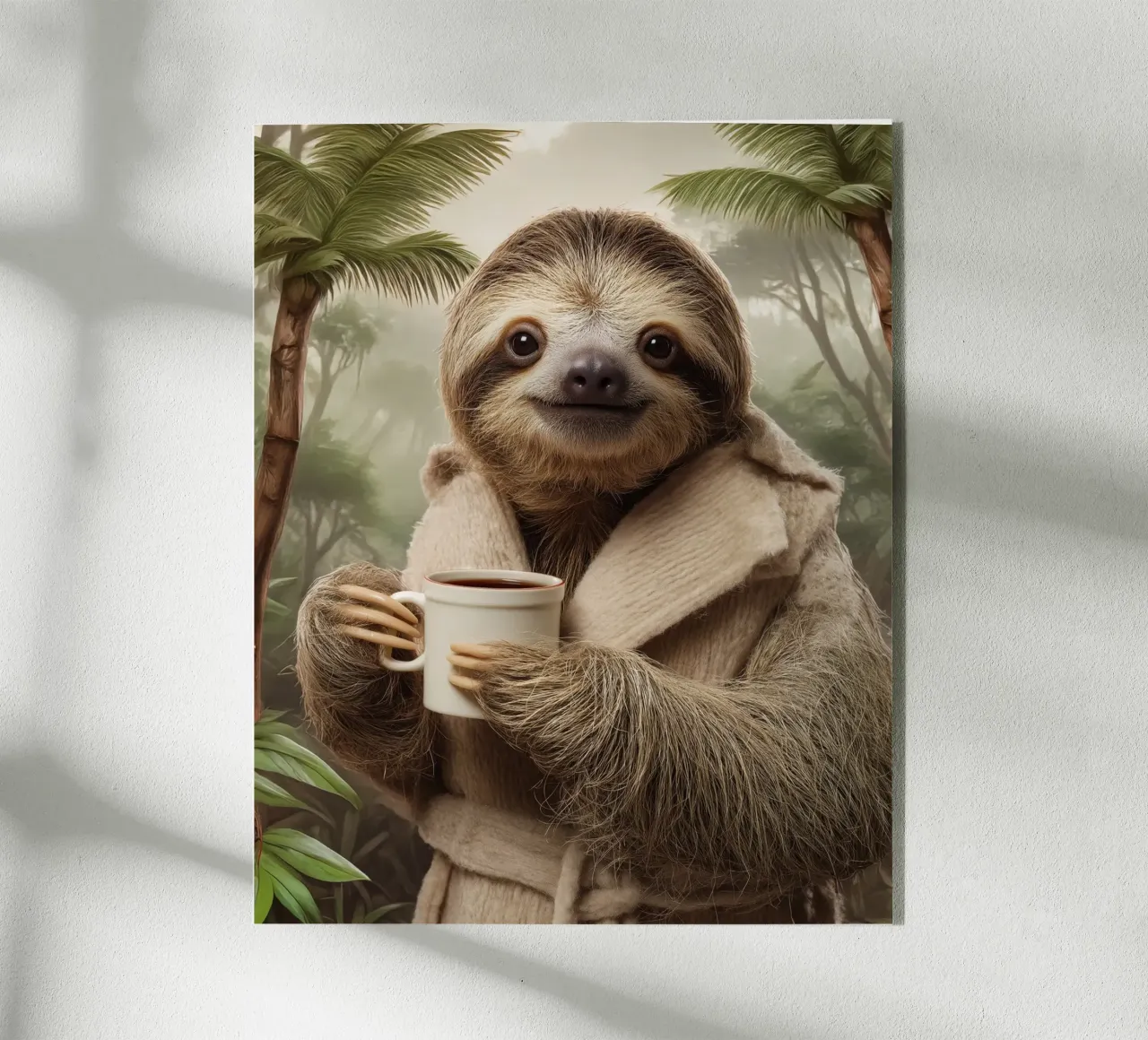 Bradipo del caffè plexiglass da SlothStella