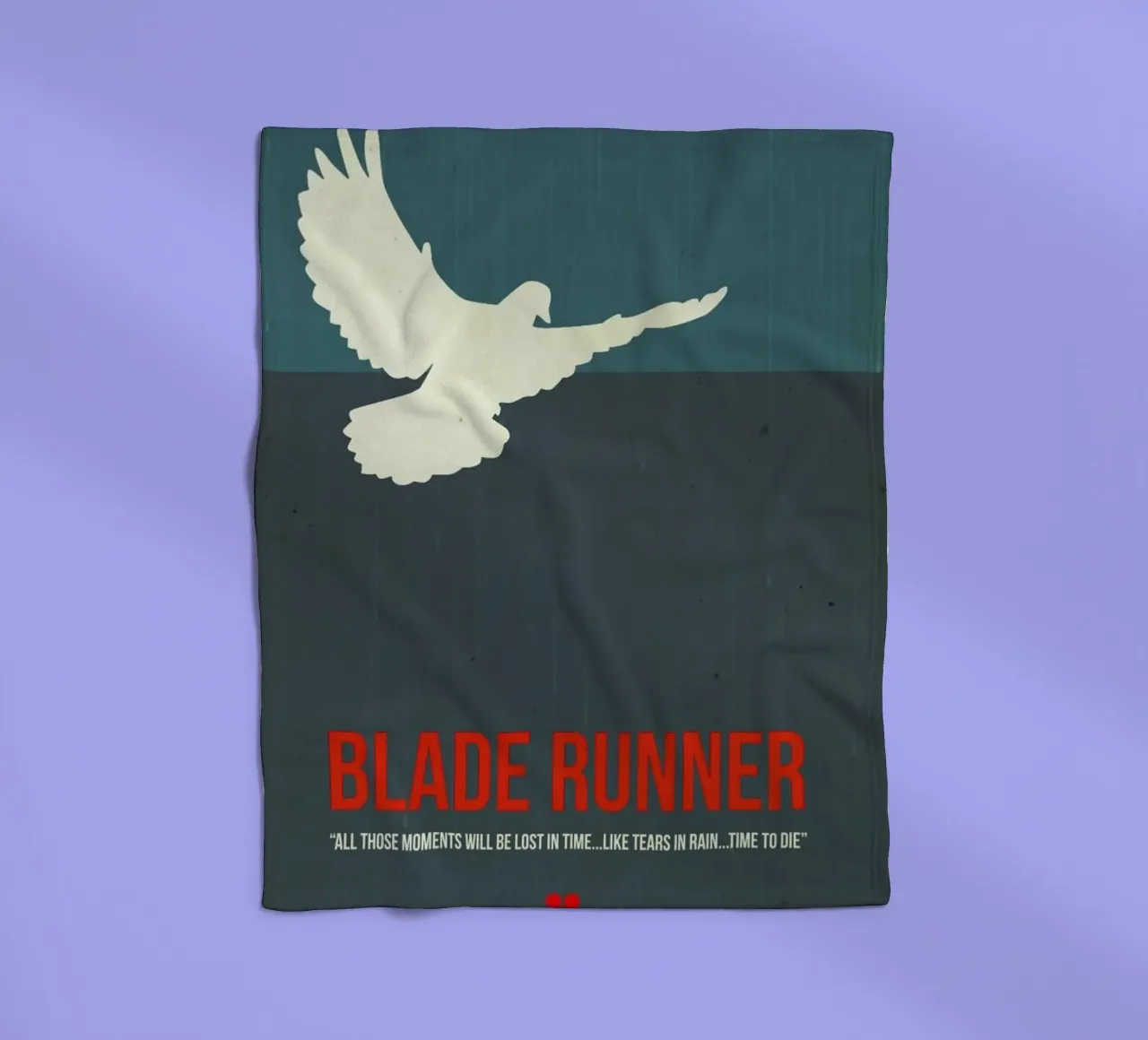 Blade Runner Fleecedecke von Naxart