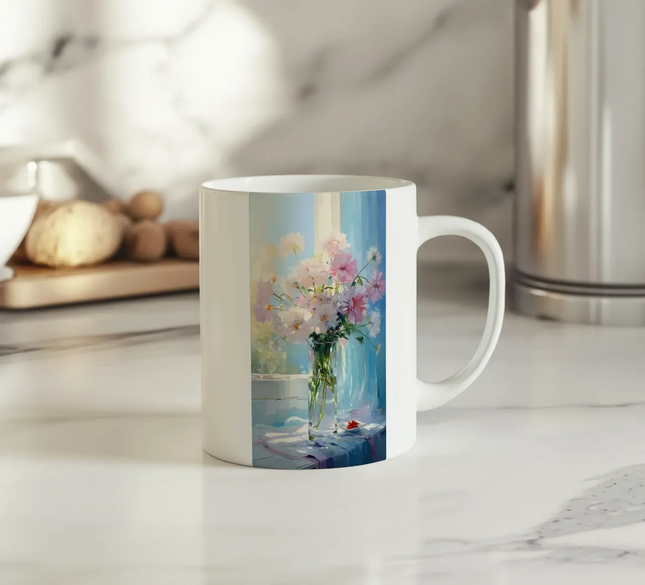 bellissimo vaso di fiori claude monet tazza in ceramica da belong shop