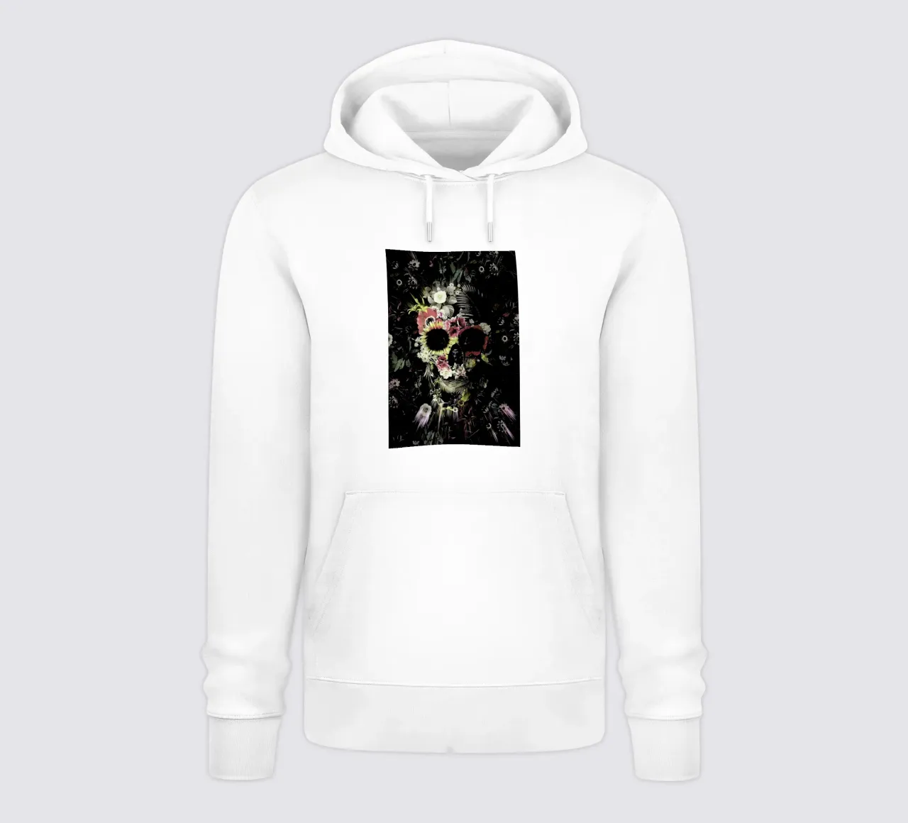 Garden Skull hoodie by Ali Gulec