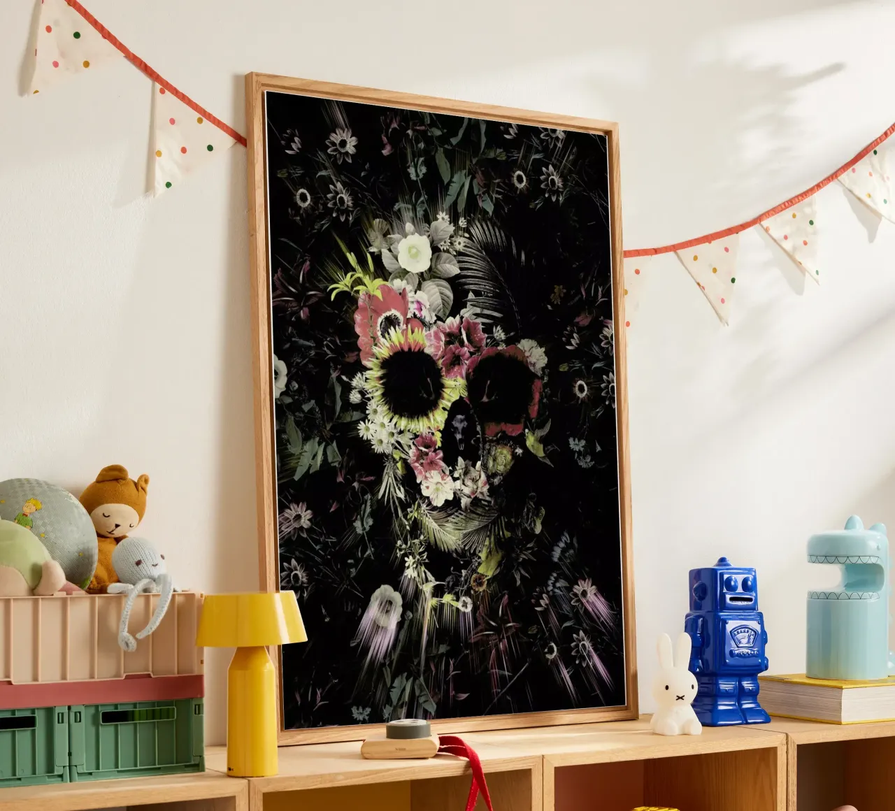 Garden Skull plexiglass da Ali Gulec